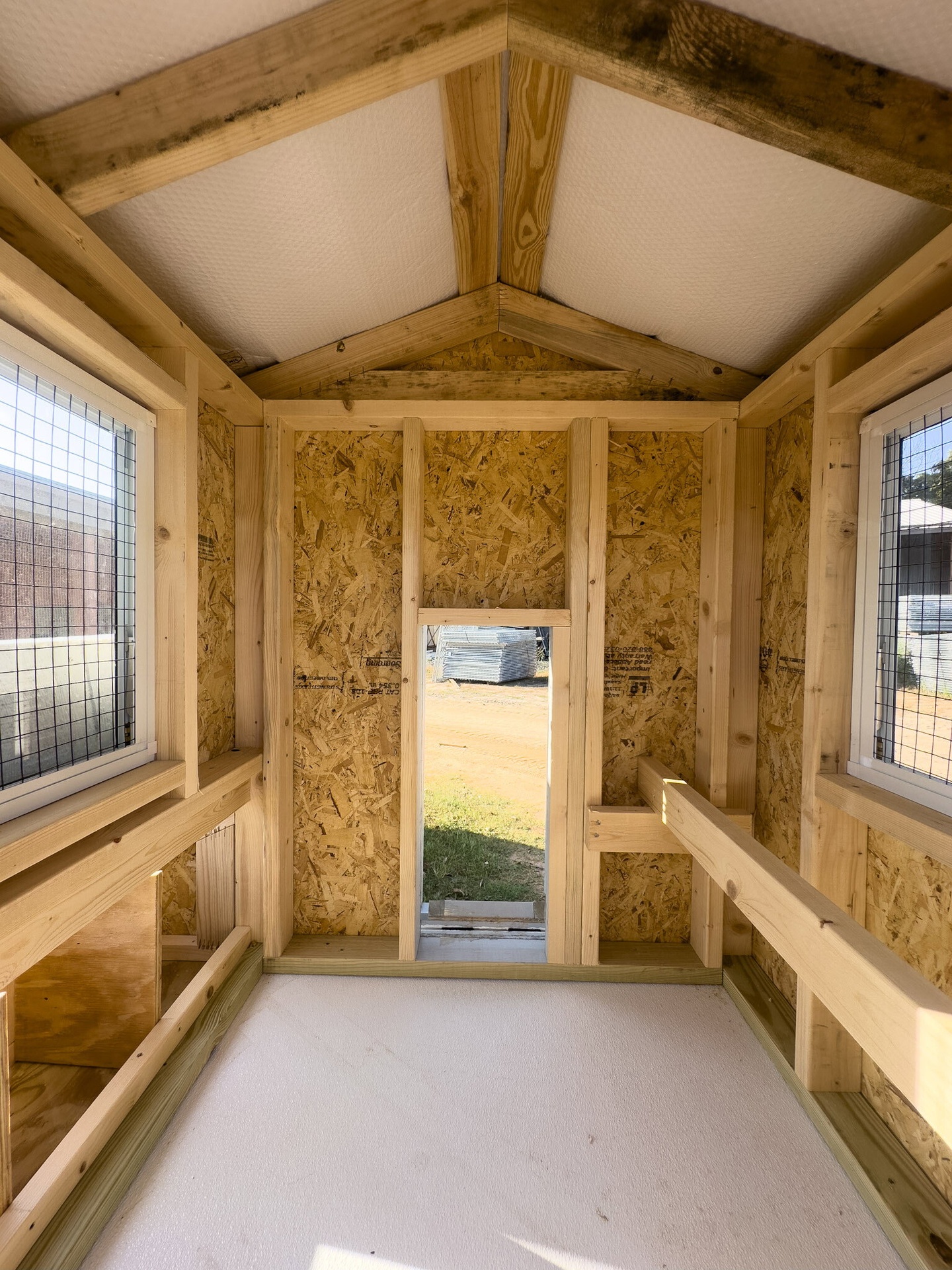 4x8 A-Frame Chicken House serial AFCH-6552-0408-170123