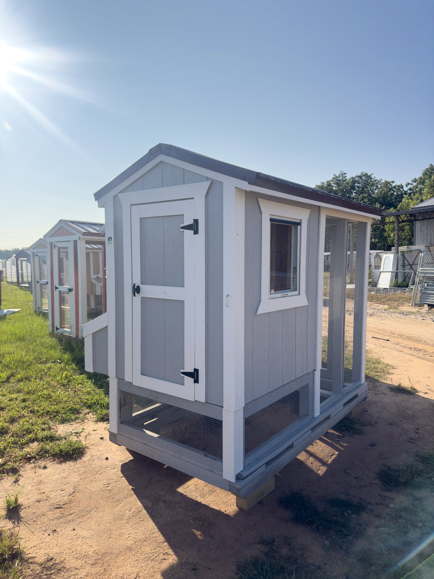 4x8 A-Frame Chicken House serial AFCH-6552-0408-170123