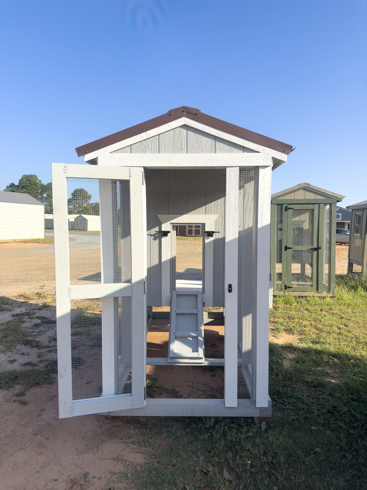 4x8 A-Frame Chicken House serial AFCH-6552-0408-170123