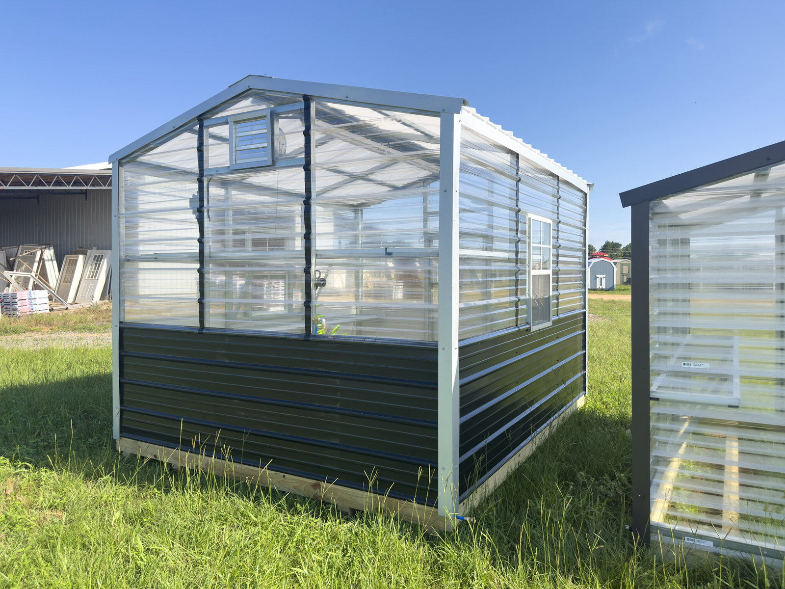 10x12 Greenhouse Deluxe serial DSGR-8800-1012-050525