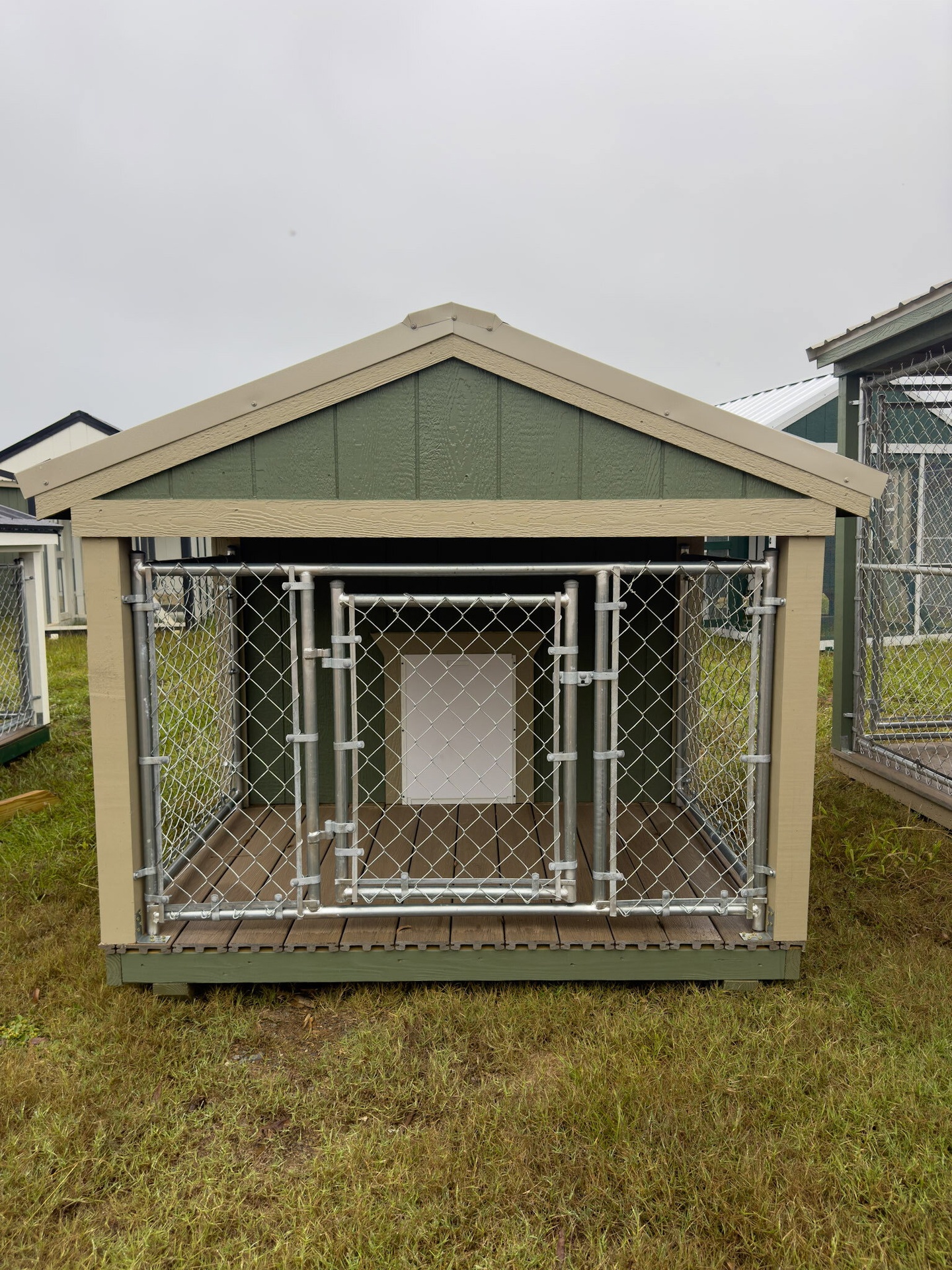 6x8 Low Profile Single Dog Kennel serial LPDK-8131-0608-200524