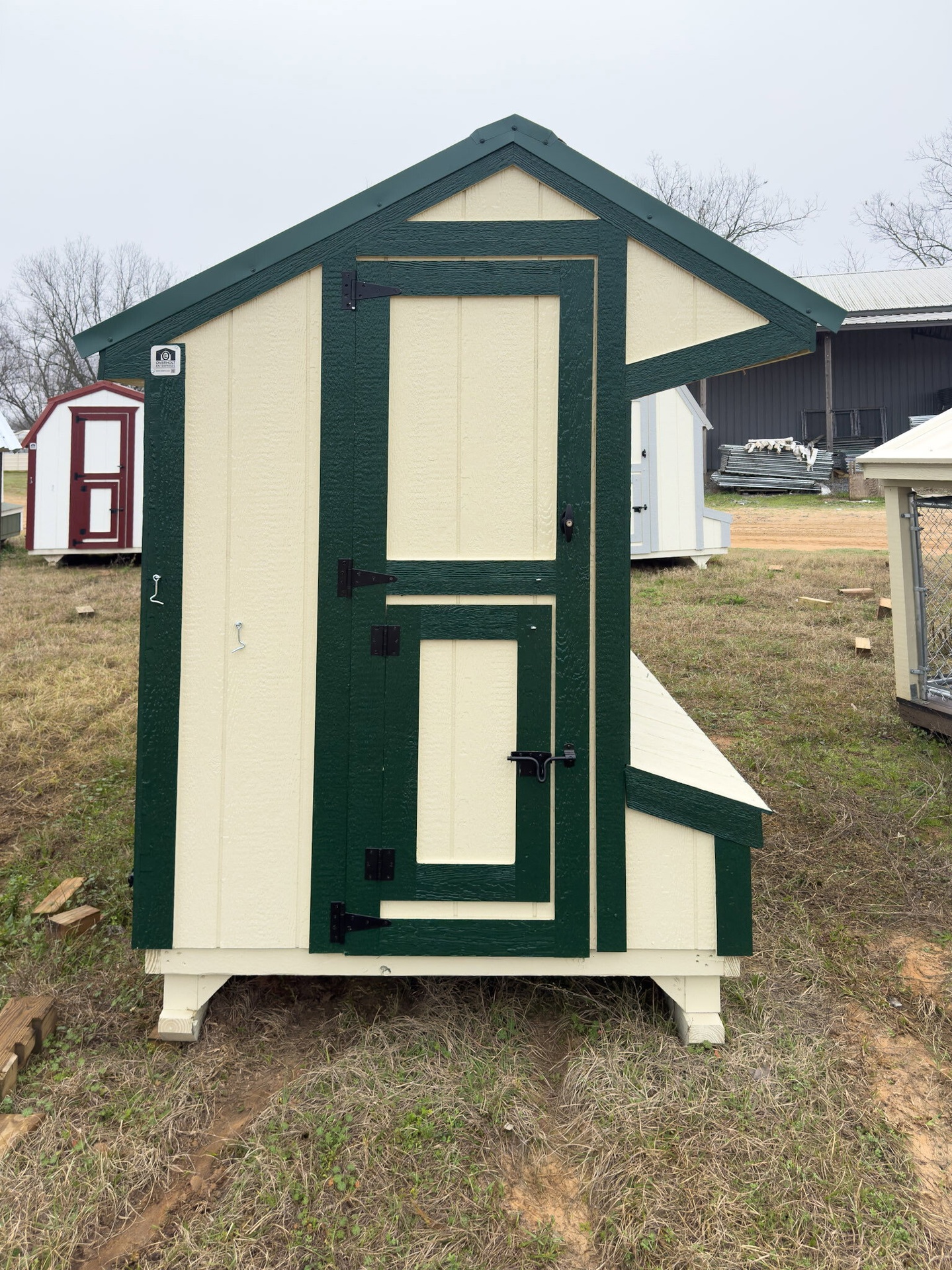 5x8 Cottage Style Chicken Coop serial CSCC-8457-0508-141124