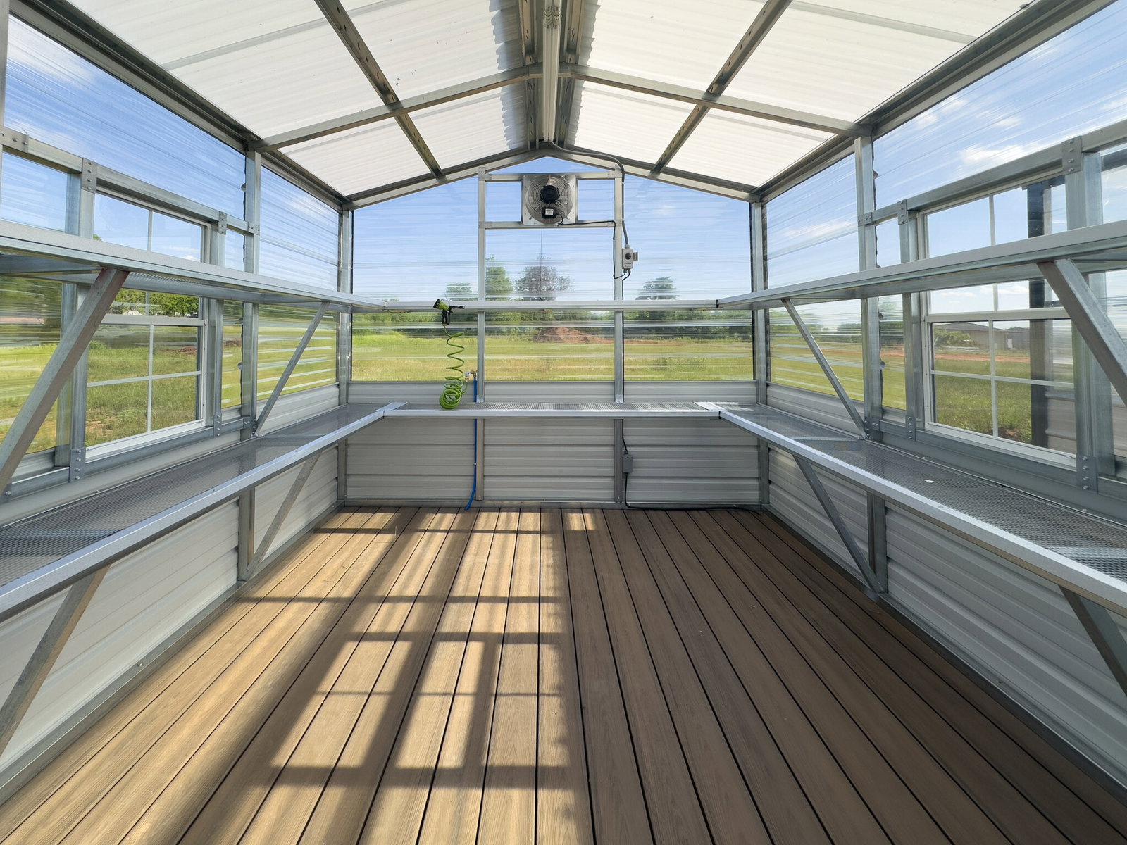 10x12 Greenhouse Deluxe serial DSGR-8750-1012-100425