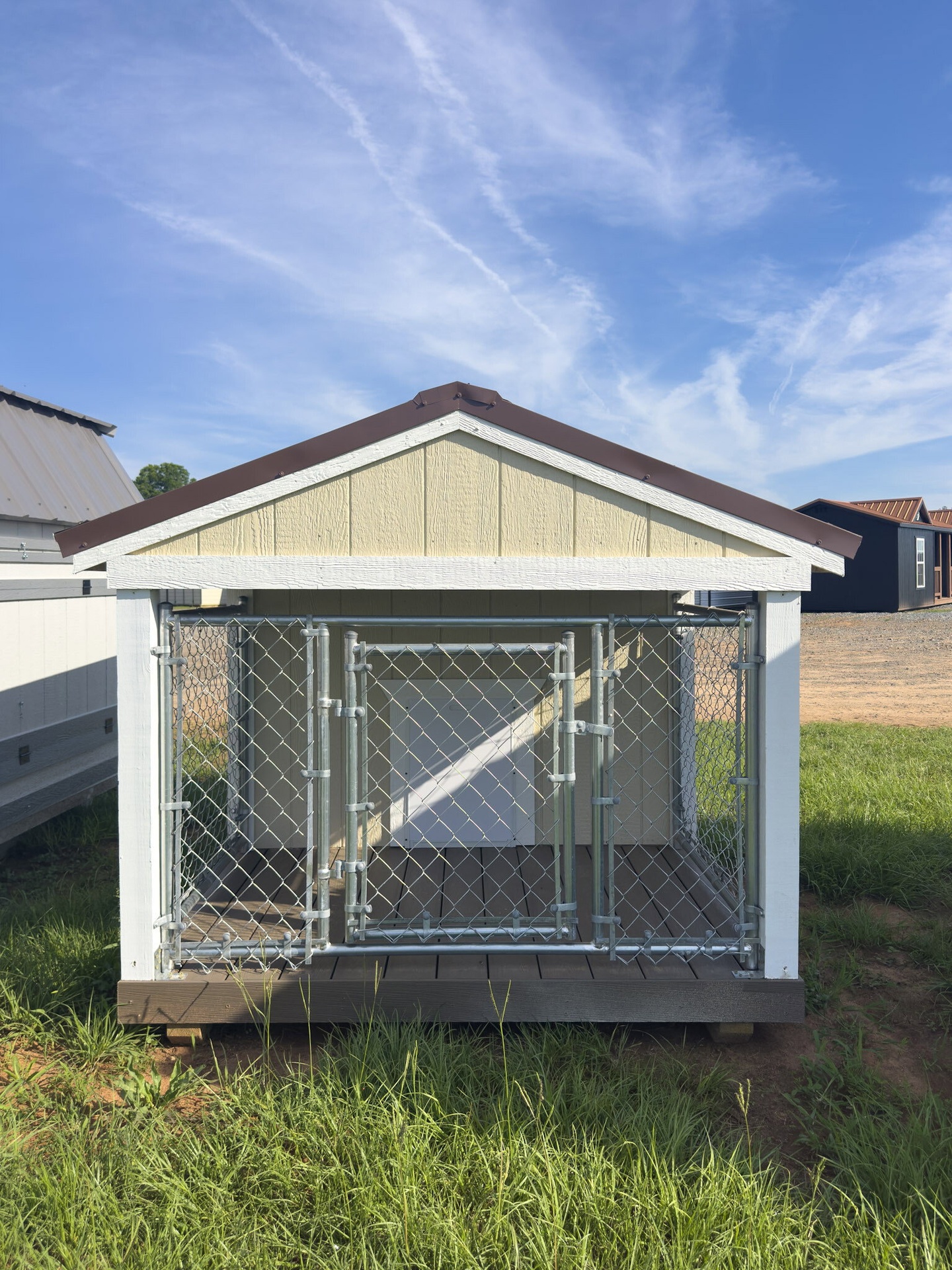 6x8 Low Profile Single Dog Kennel serial LPDK-9517-0608-030426