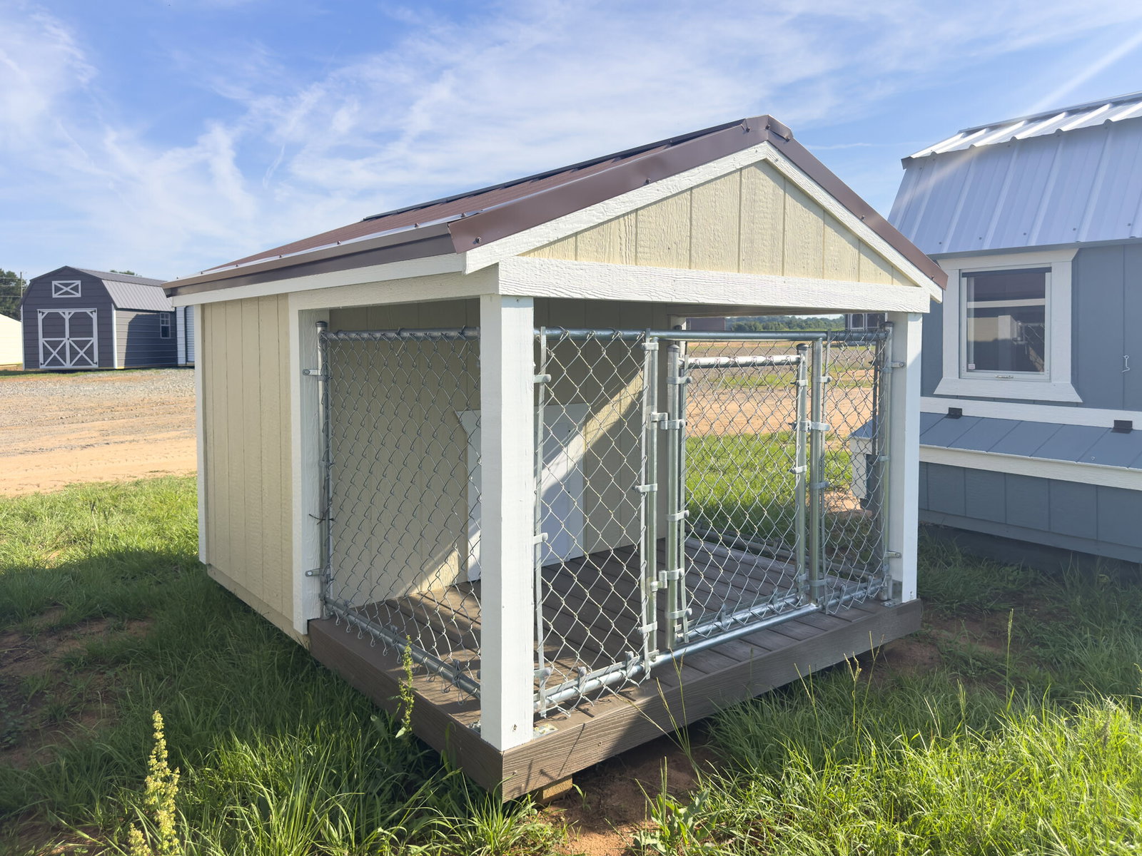6x8 Low Profile Single Dog Kennel serial LPDK-9517-0608-030426