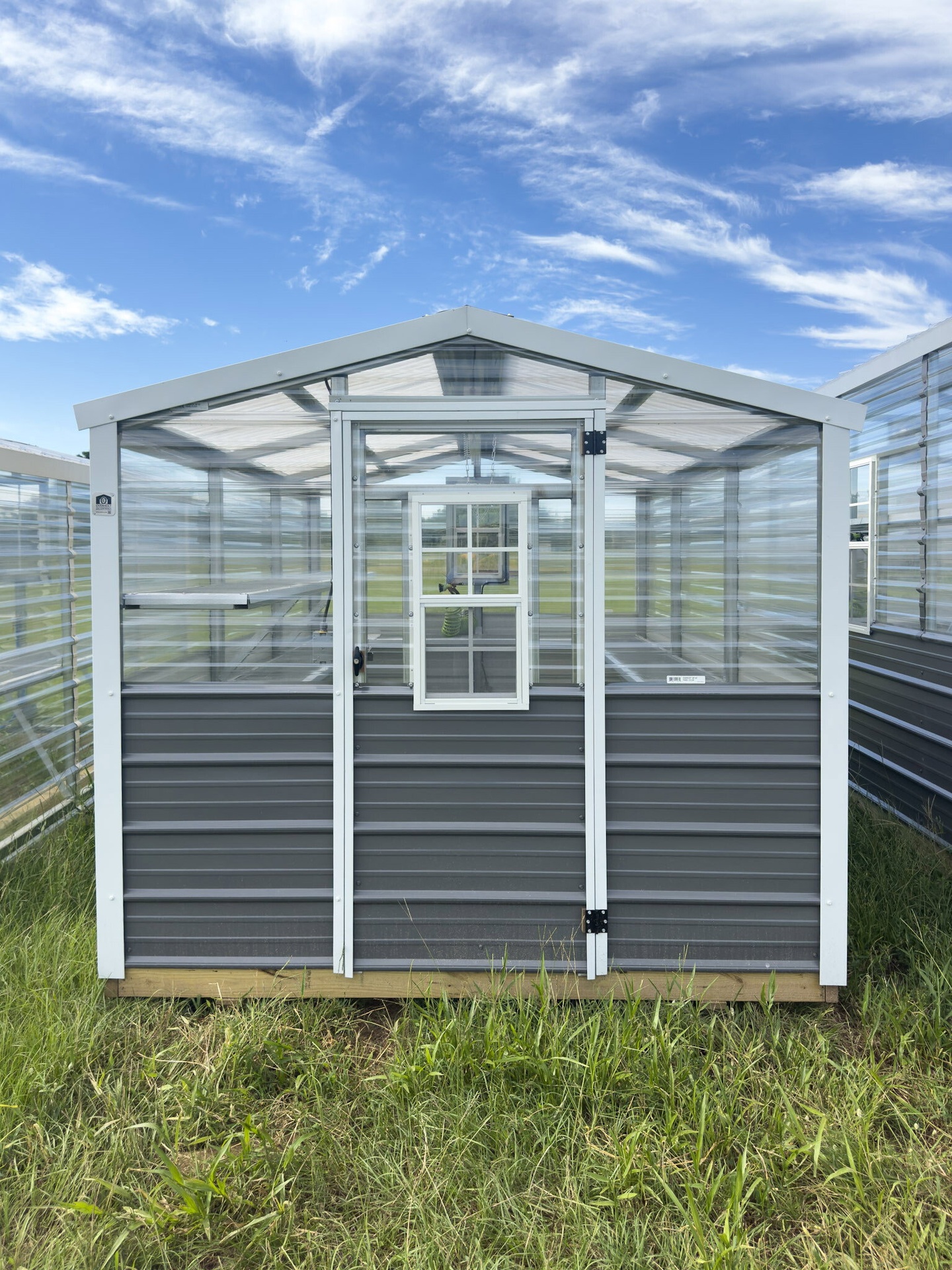 8x12 Greenhouse serial AFSG-8994-0812-100725