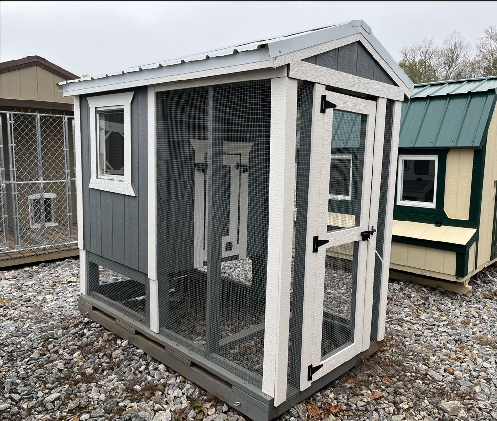 4x8 A-Frame Chicken House serial AFCH-5895-0408-240622