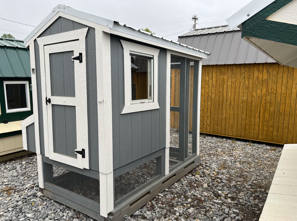 4x8 A-Frame Chicken House serial AFCH-5895-0408-240622