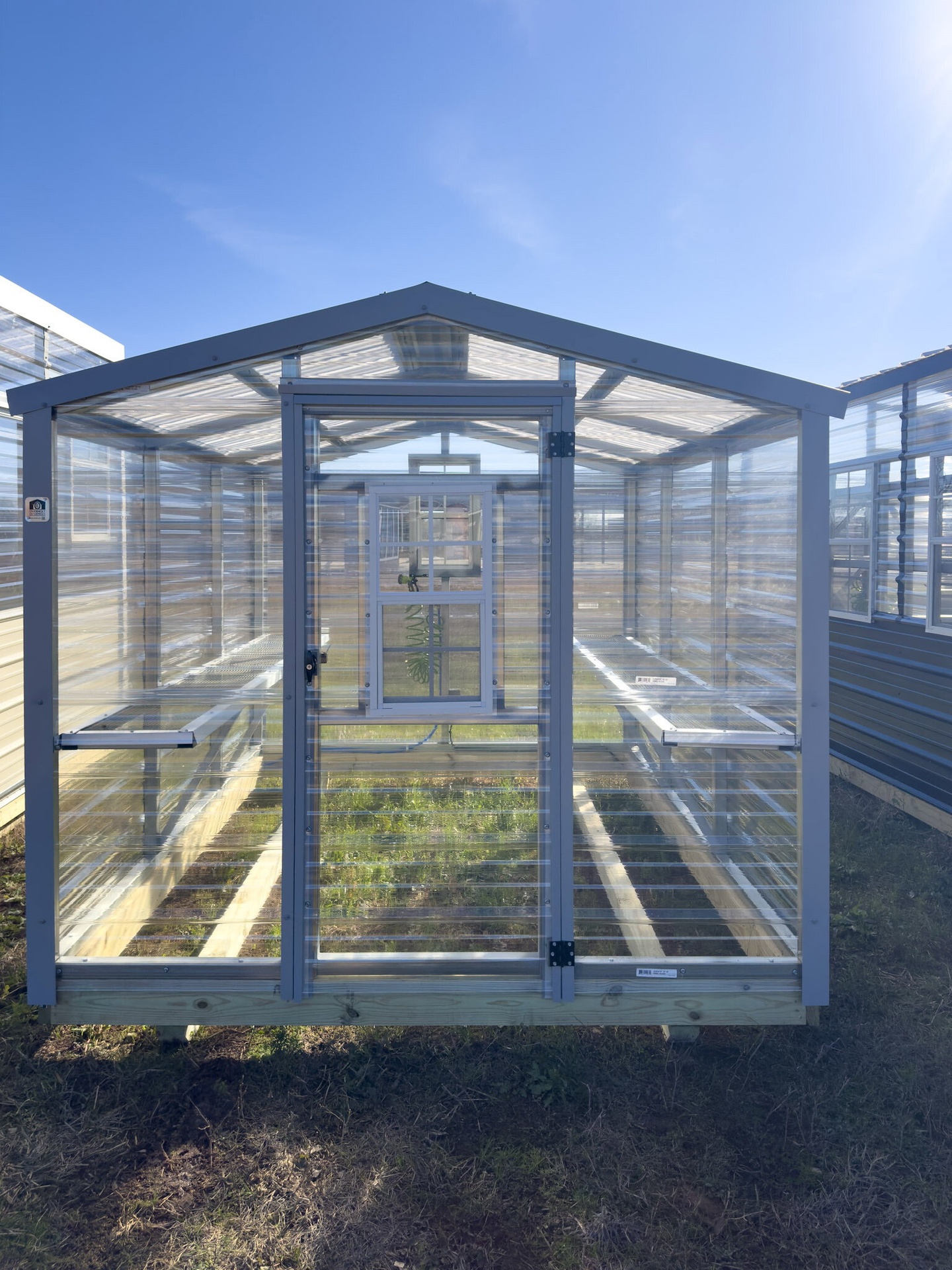8x10 Greenhouse serial AFSG-9254-0810-031125