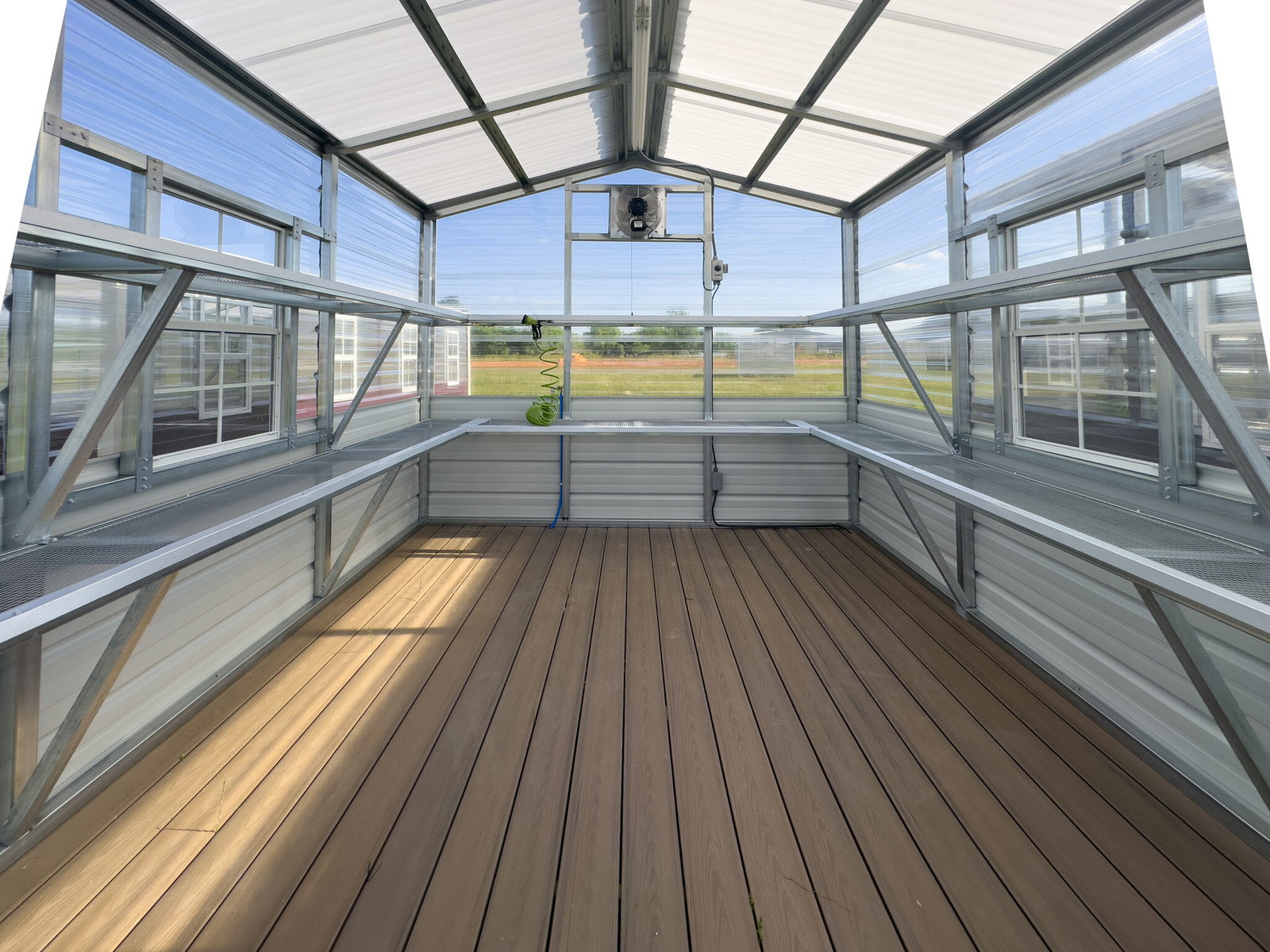 10x12 Greenhouse Deluxe serial DSGR-8763-1012-100425