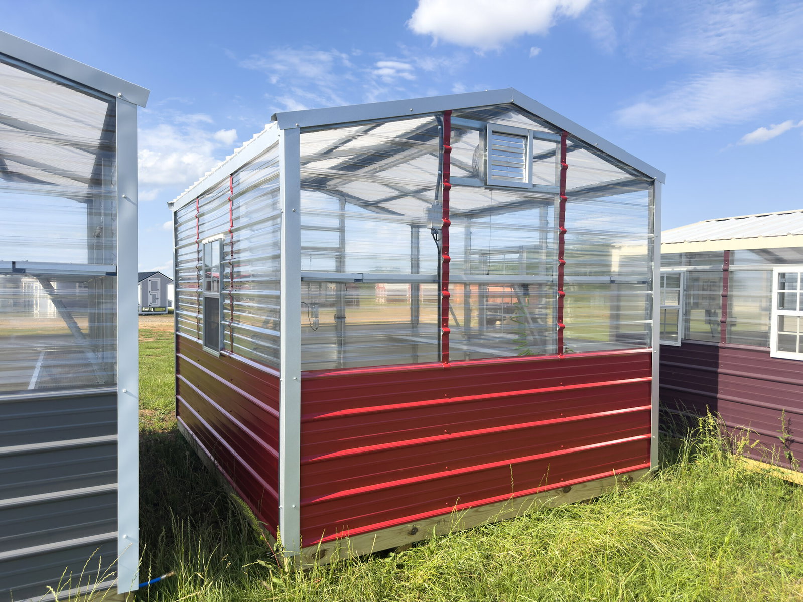 10x12 Greenhouse Deluxe serial DSGR-8763-1012-100425