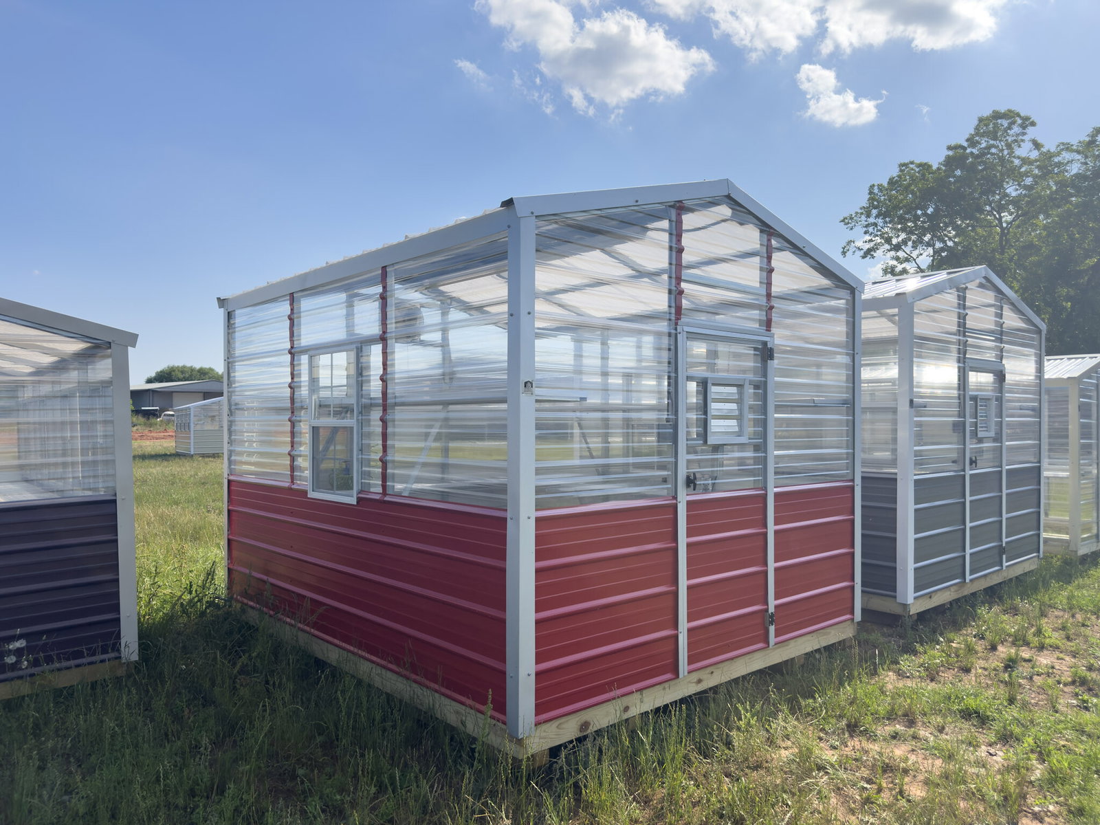 10x12 Greenhouse Deluxe serial DSGR-8763-1012-100425