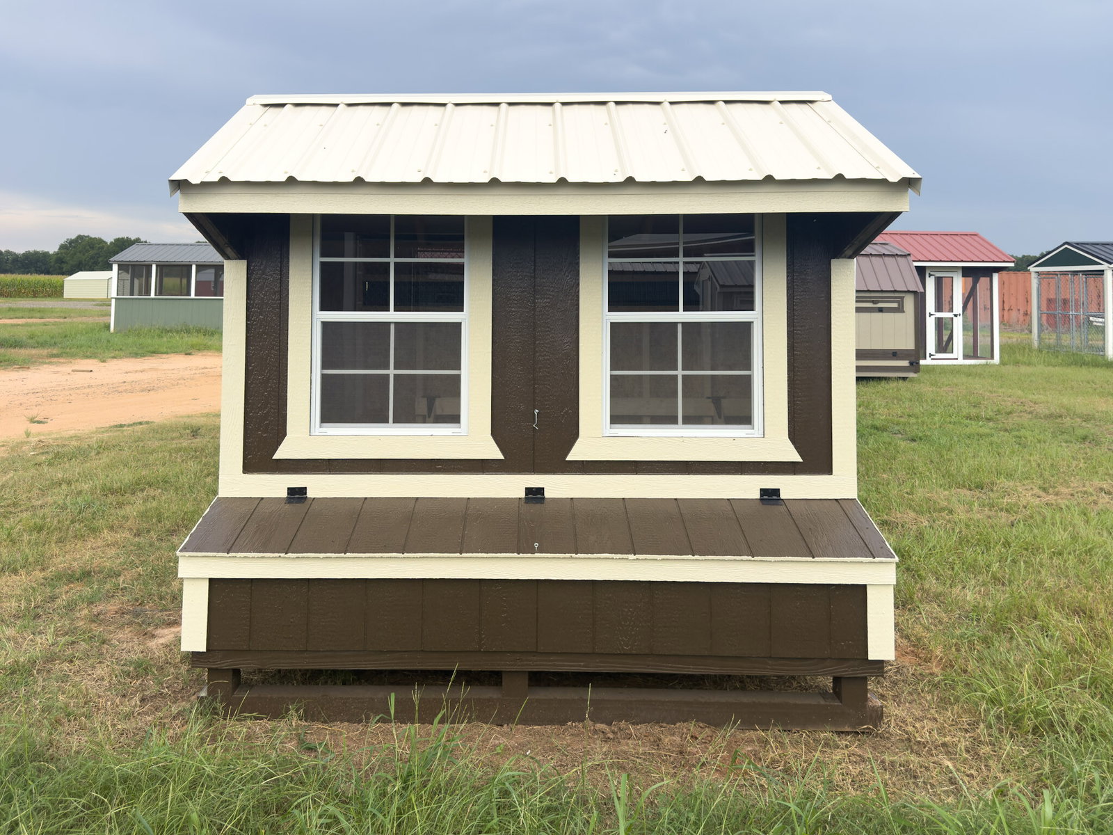 5x8 Cottage Style Chicken Coop serial CSCC-8887-0508-070625