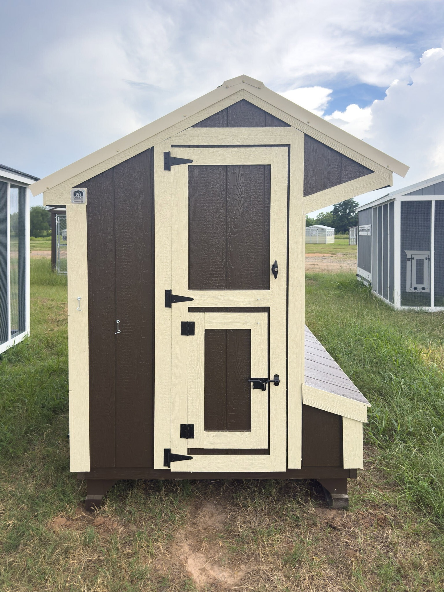 5x8 Cottage Style Chicken Coop serial CSCC-8887-0508-070625