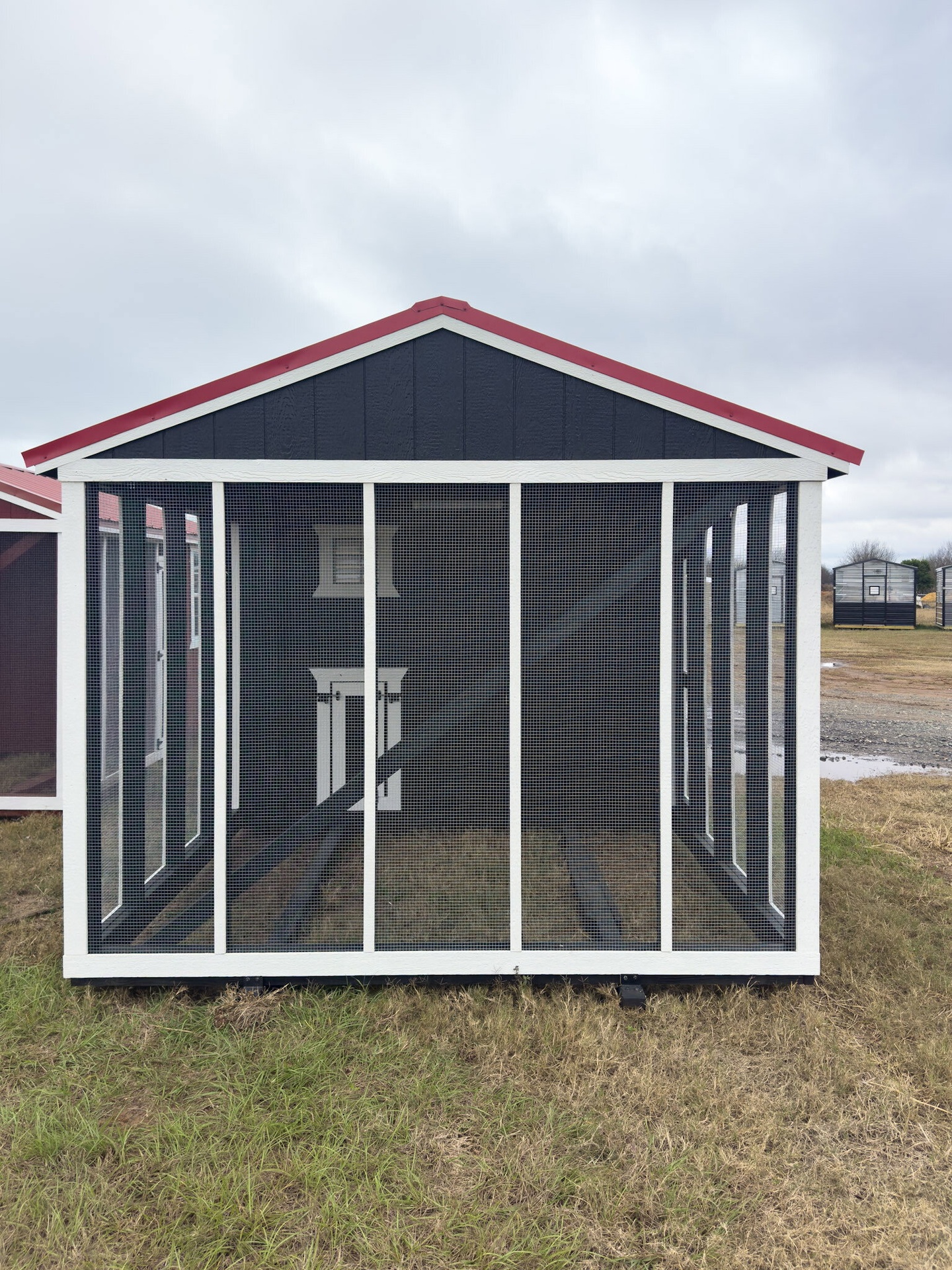 10x16 Deluxe Style Chicken Coop serial DCR-9105-1016-020925