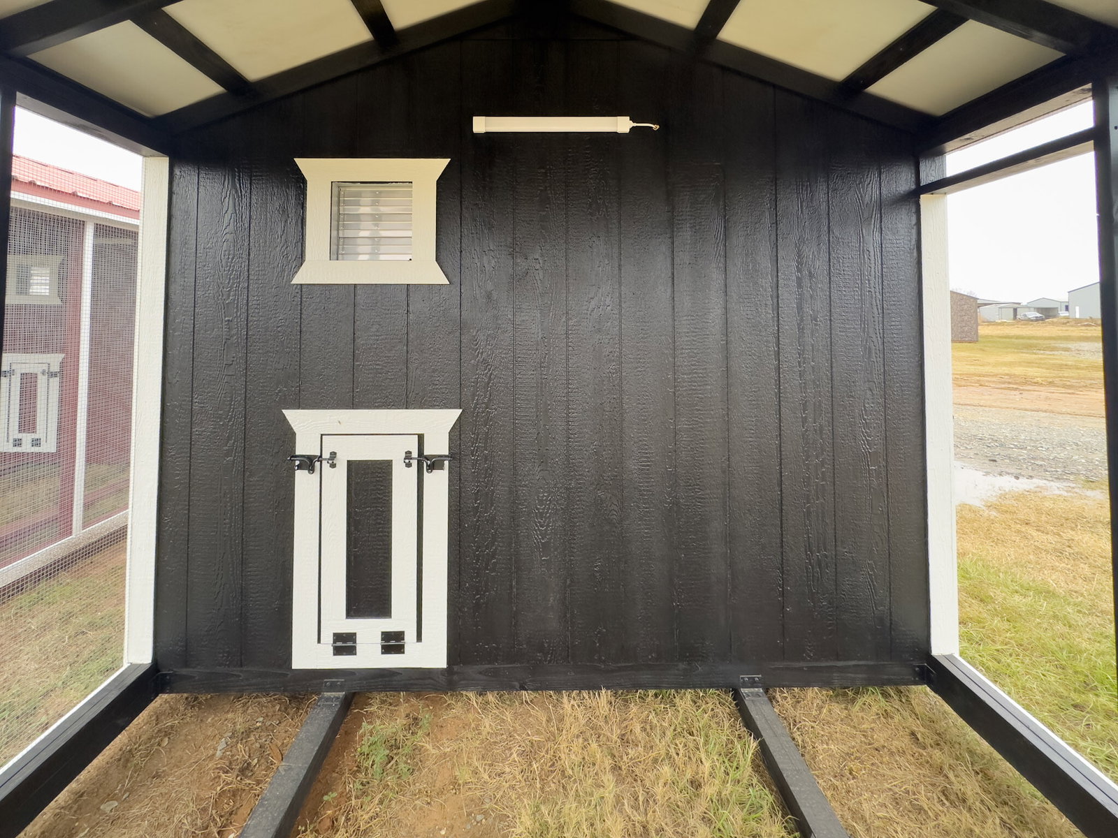 10x16 Deluxe Style Chicken Coop serial DCR-9105-1016-020925