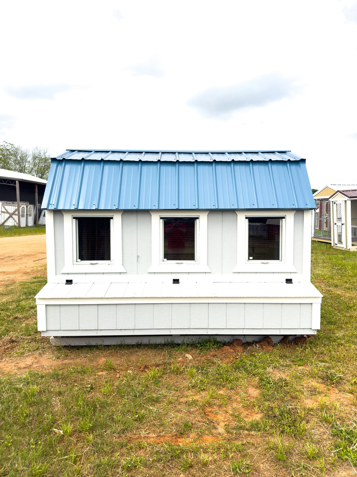 6x10 Barn Style Chicken Coop serial BSCC-5926-0610-210324