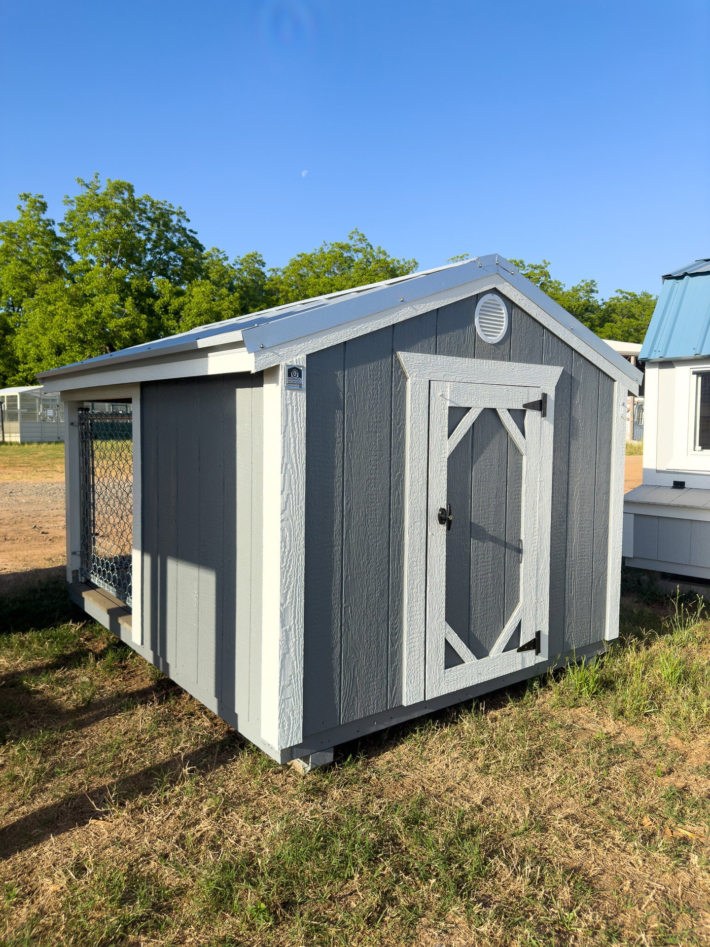 6x8 Low Profile Single Dog Kennel serial LPDK-7826-0608-260224