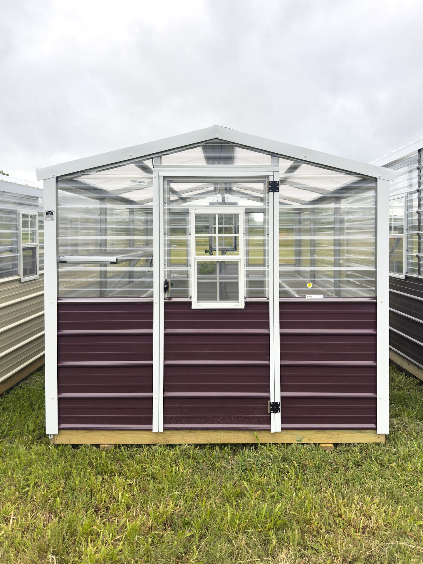 8x12 Greenhouse serial AFSG-8950-0812-080625