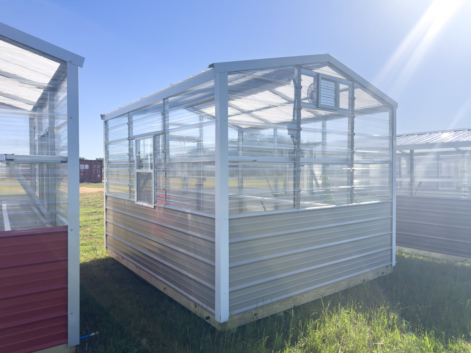 10x12 Greenhouse Deluxe serial DSGR-9366-1012-151225