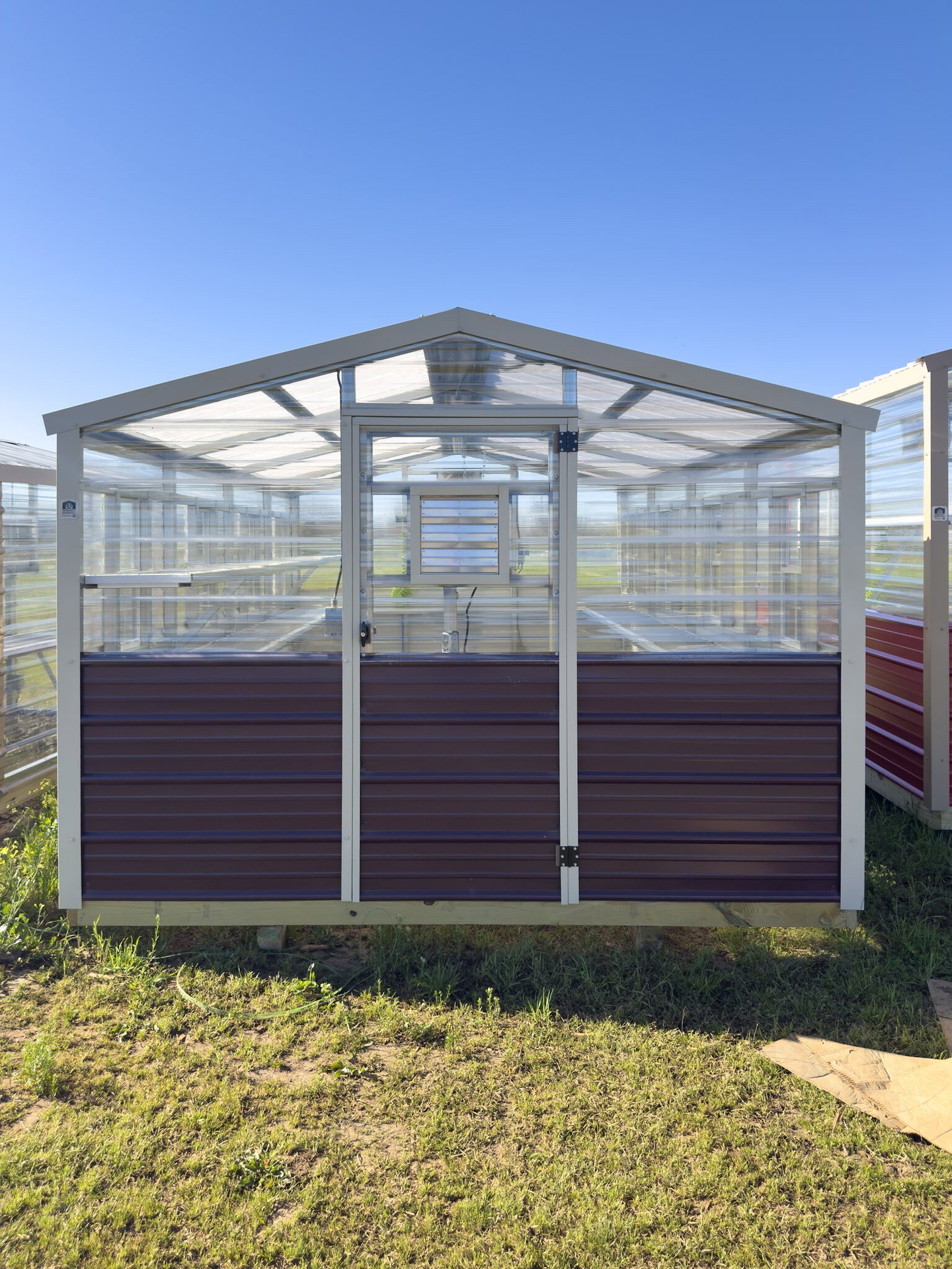 10x16 Greenhouse serial AFSG-8601-1016-240125