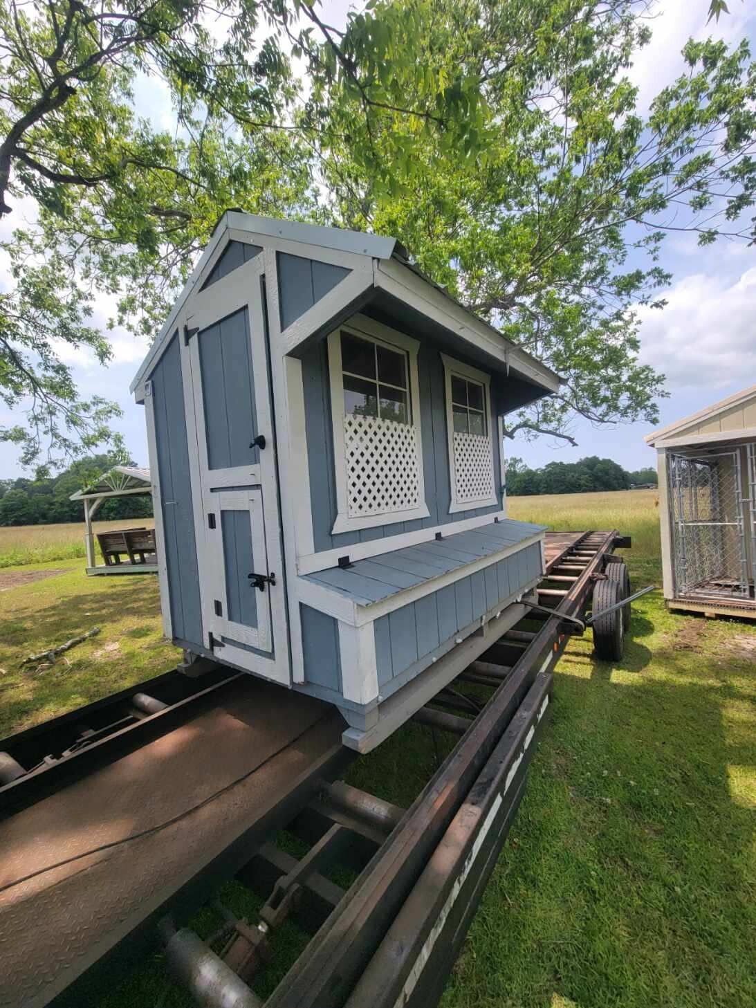 5x8 Cottage Style Chicken Coop serial CSCC-4602-0508-020721
