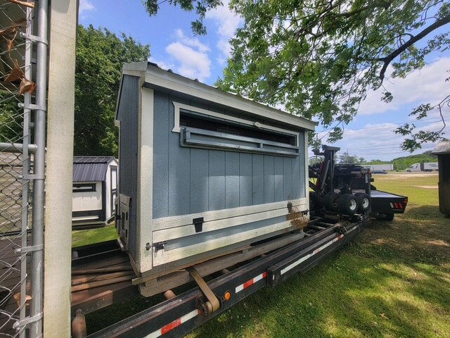 5x8 Cottage Style Chicken Coop serial CSCC-4602-0508-020721