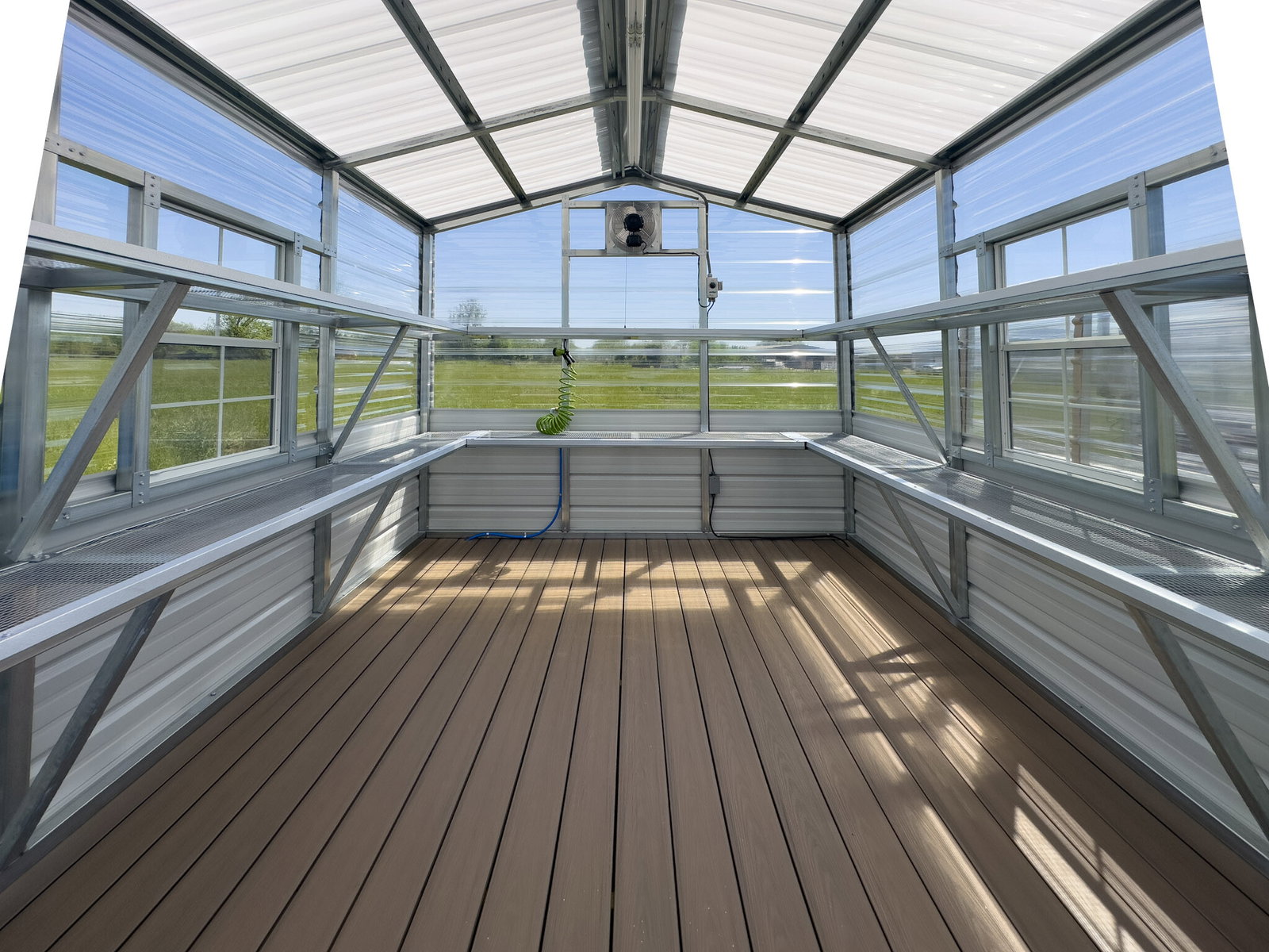10x12 Greenhouse Deluxe serial DSGR-8685-1012-110325