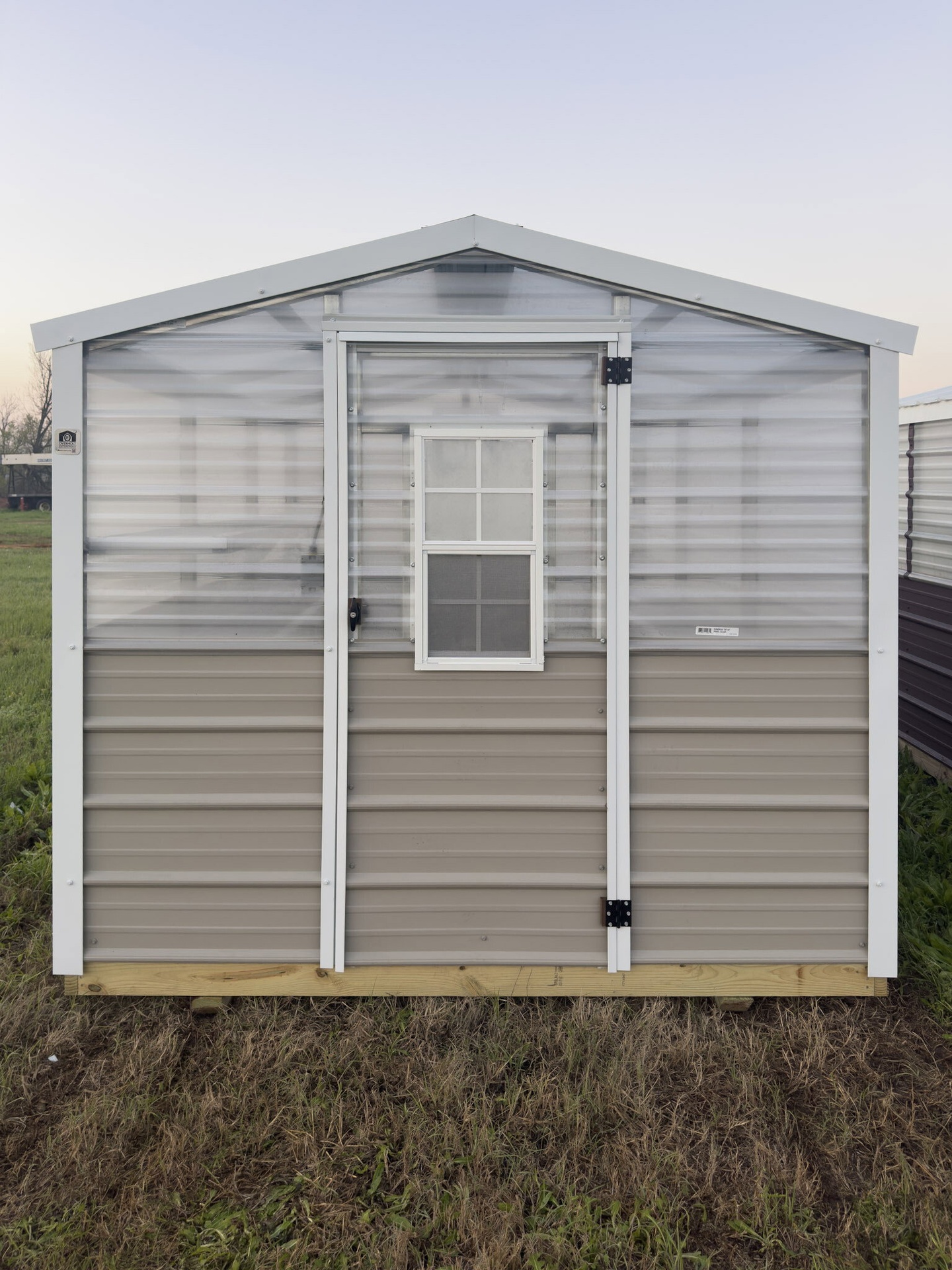 8x12 Greenhouse serial AFSG-9278-0812-041125