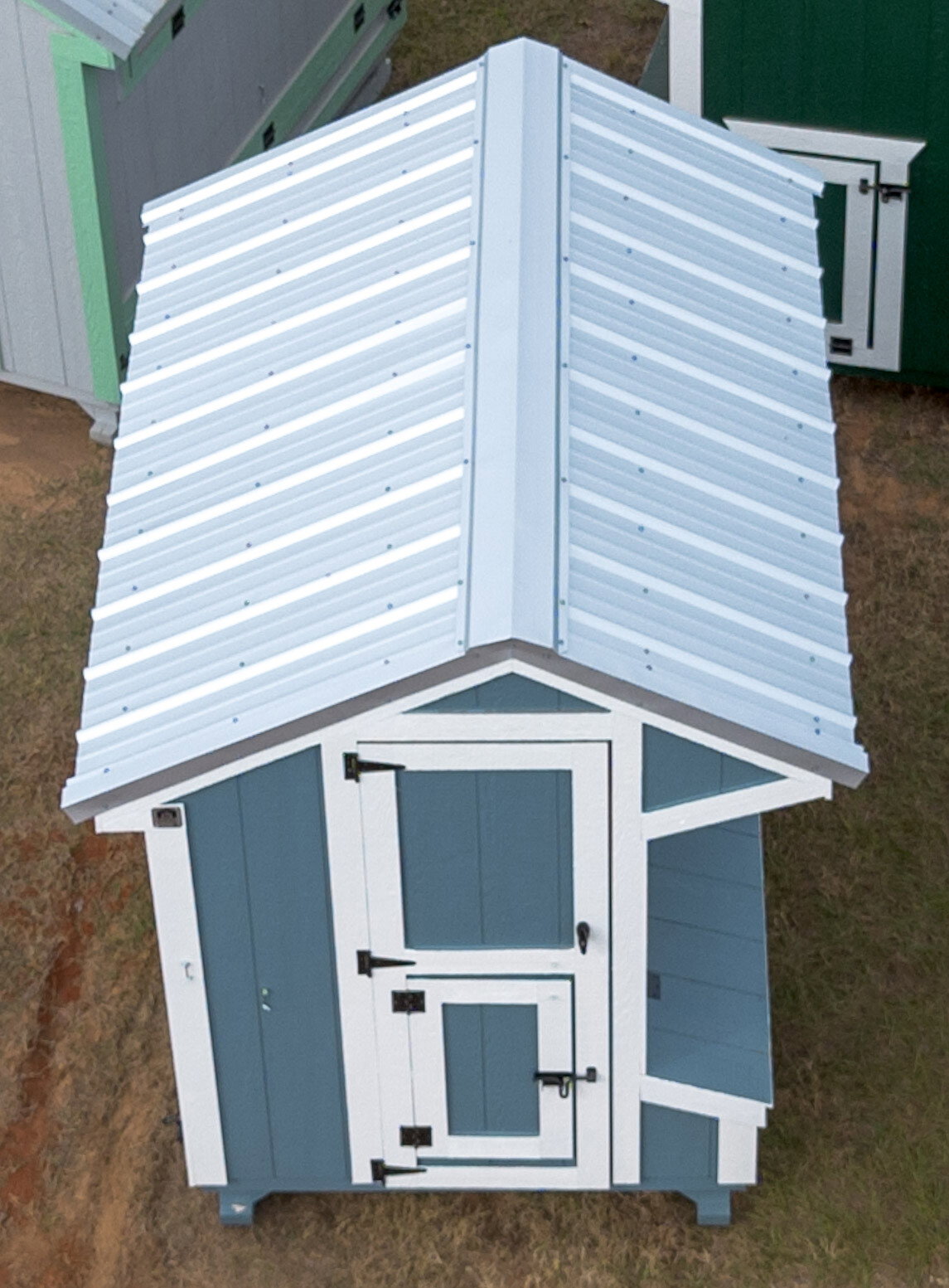 5x8 Cottage Style Chicken Coop serial CSCC-9277-0508-041125