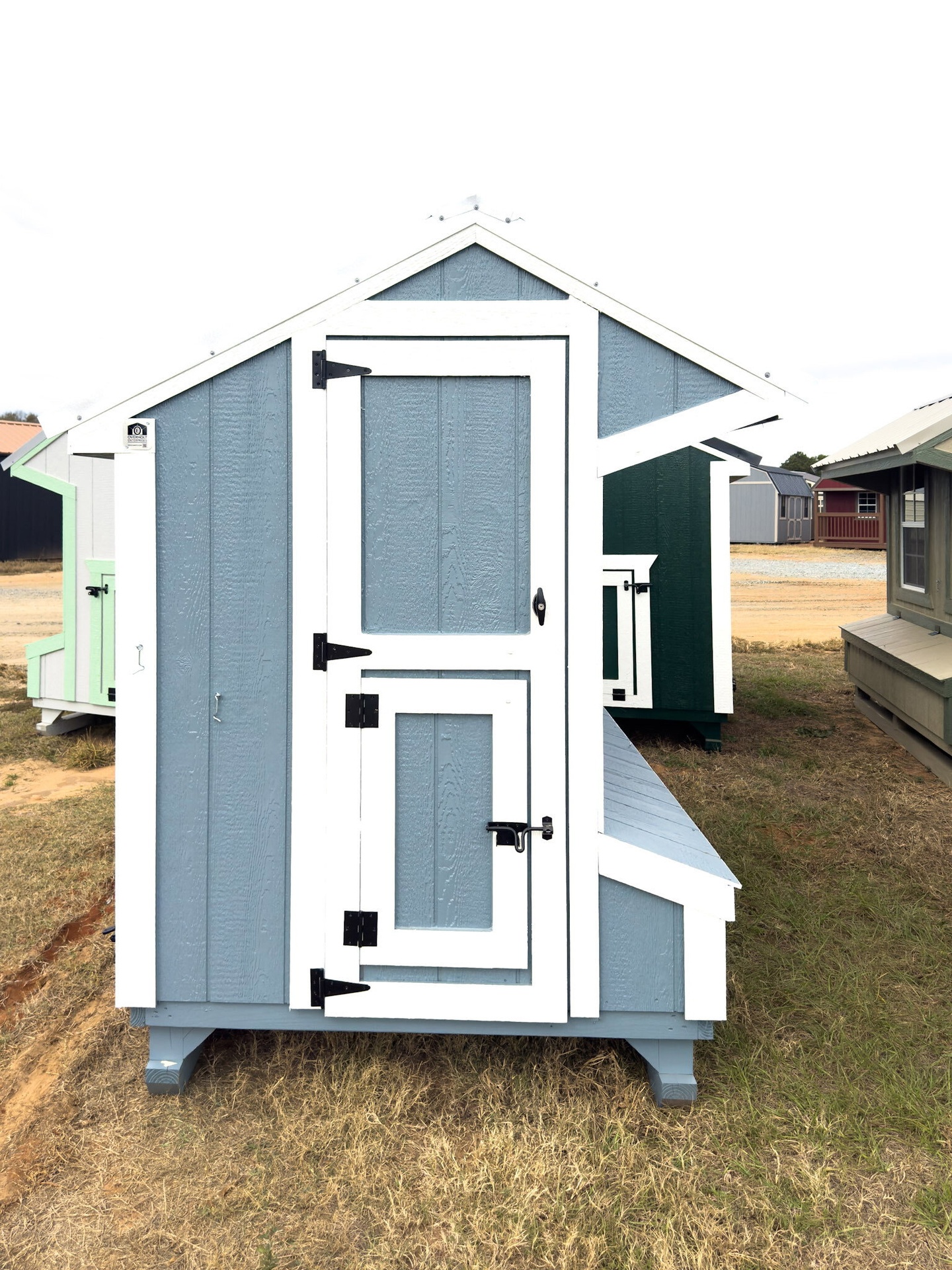 5x8 Cottage Style Chicken Coop serial CSCC-9277-0508-041125