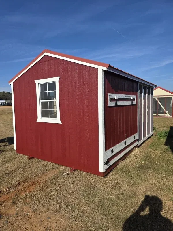 10x16 Deluxe Style Chicken Coop serial DCR-9107-1016-020925