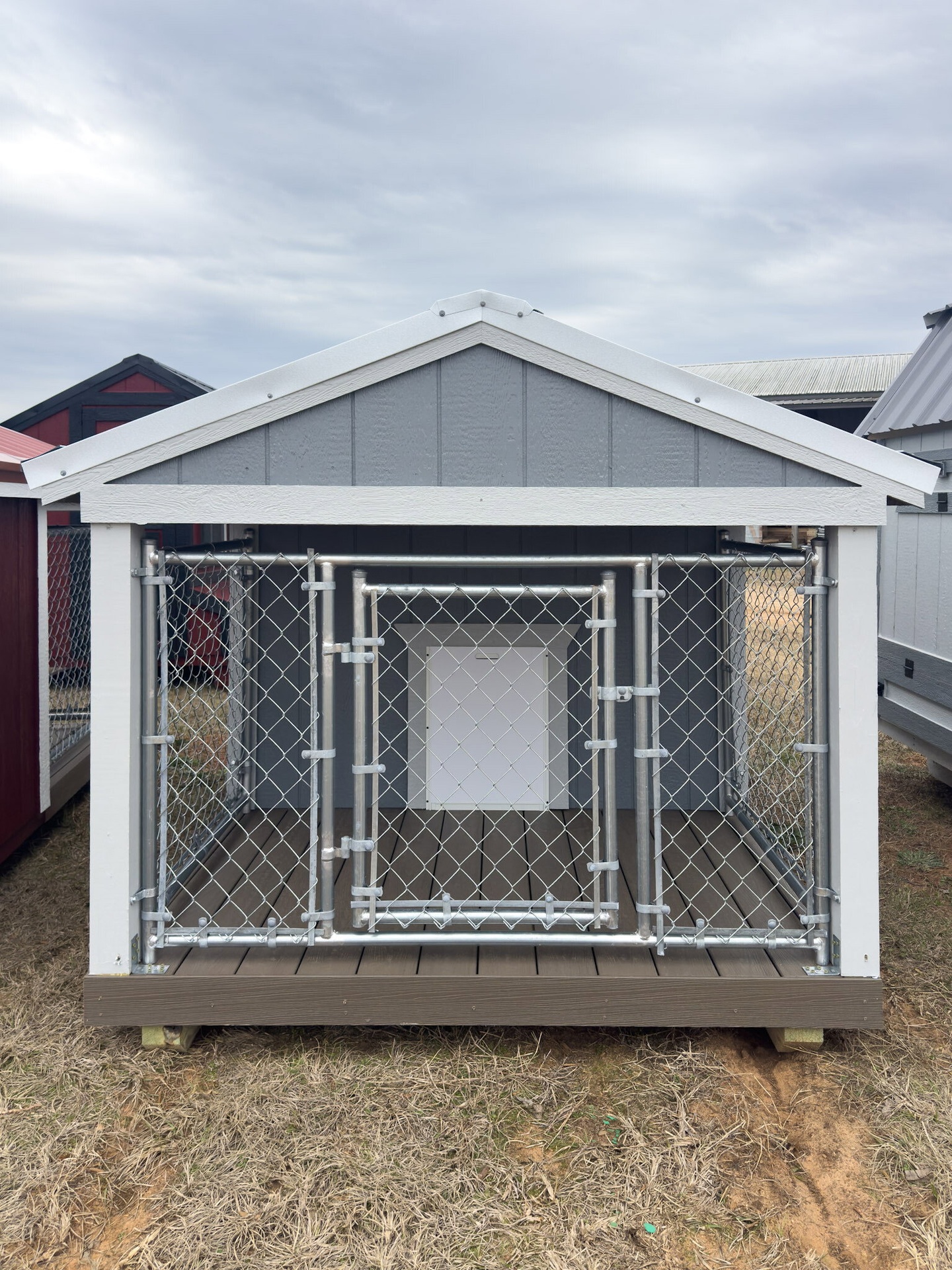 6x8 Low Profile Single Dog Kennel serial LPDK-9391-0608-120126