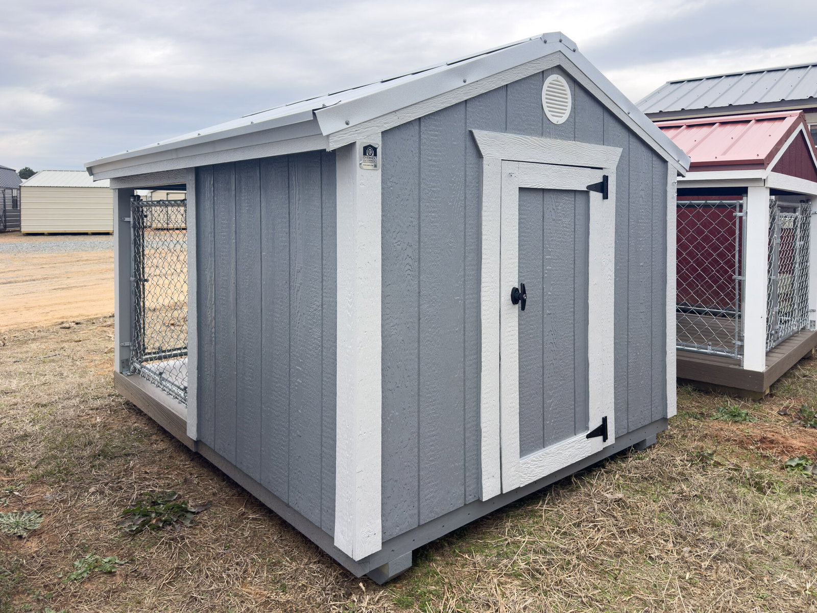 6x8 Low Profile Single Dog Kennel serial LPDK-9391-0608-120126