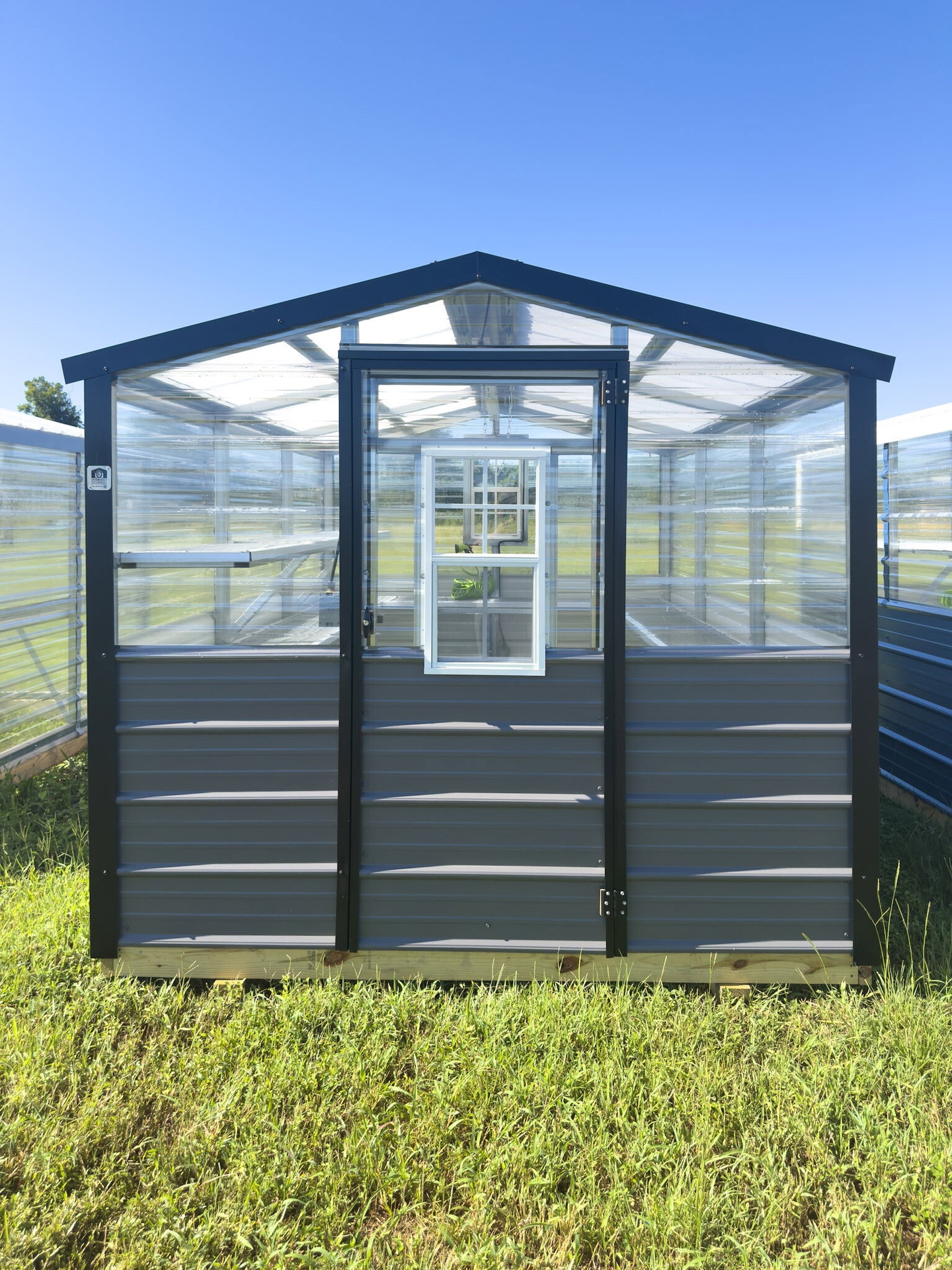 8x12 Greenhouse serial AFSG-8901-0812-070625