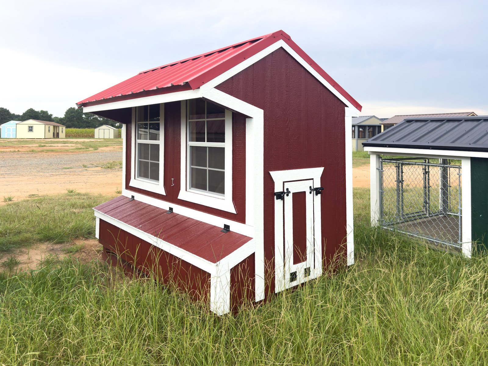 5x8 Cottage Style Chicken Coop serial CSCC-8851-0508-140525