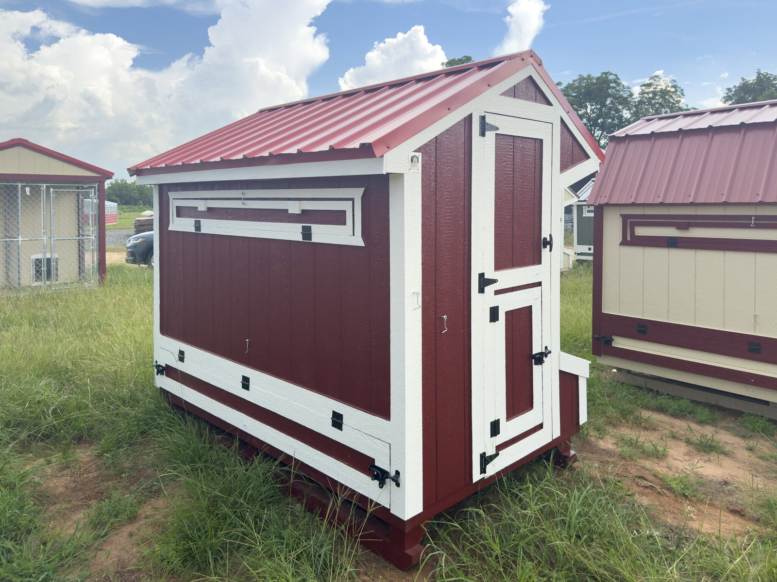 5x8 Cottage Style Chicken Coop serial CSCC-8851-0508-140525