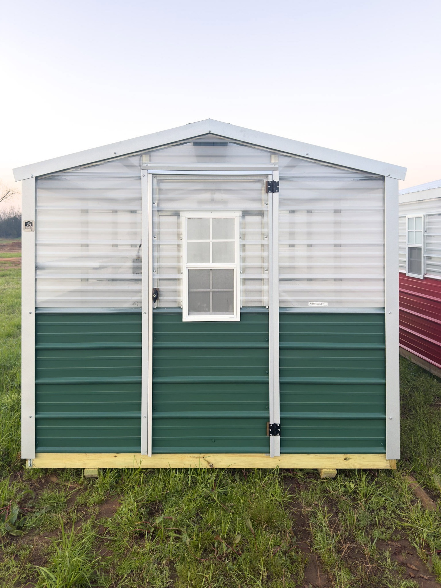 8x12 Greenhouse serial AFSG-9290-0812-041125