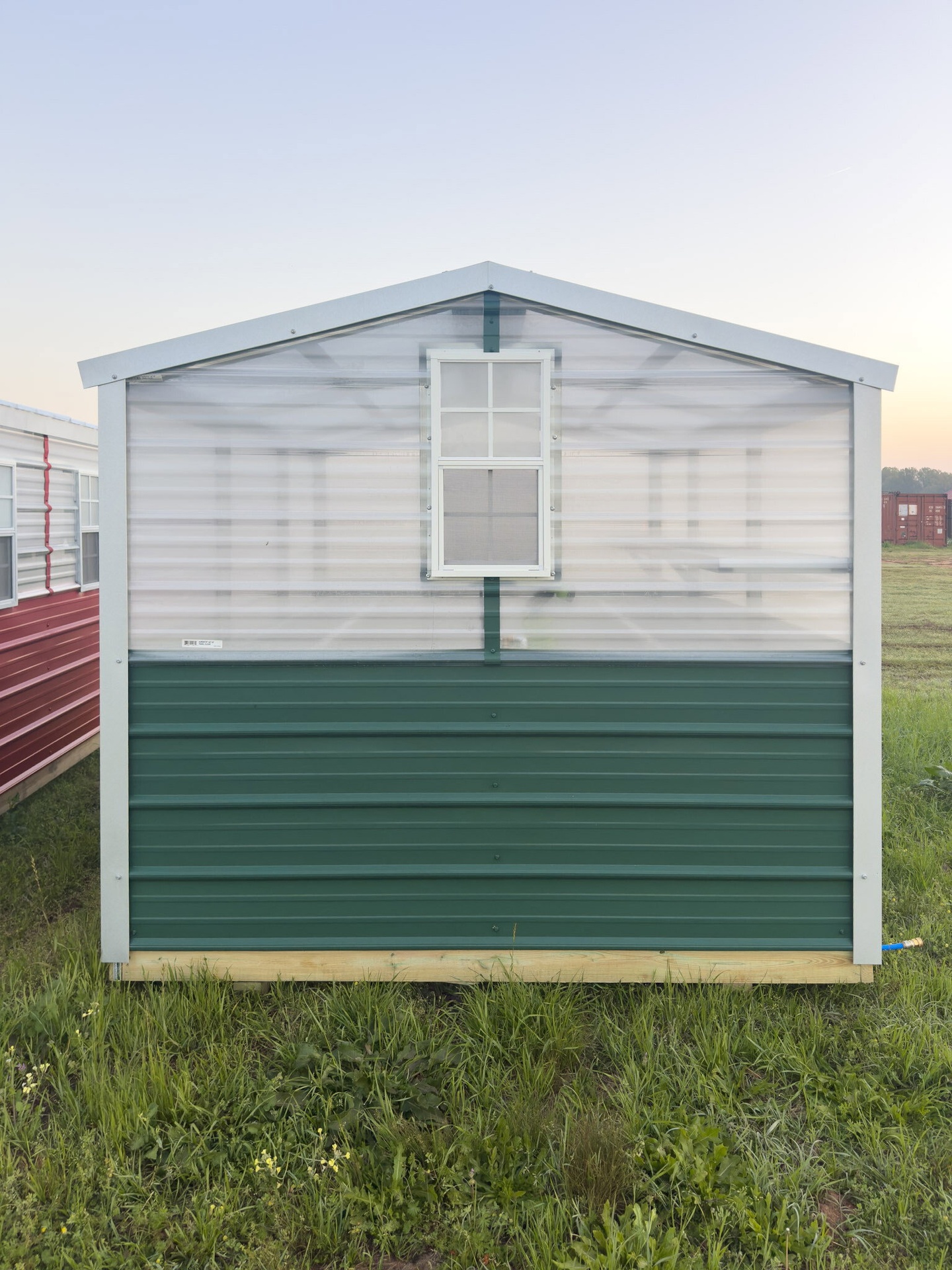 8x12 Greenhouse serial AFSG-9290-0812-041125