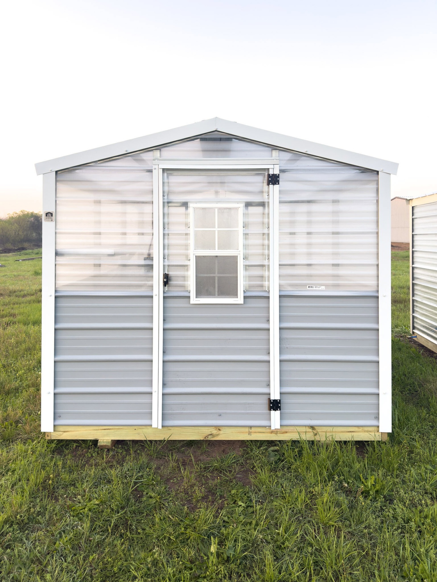 8x12 Greenhouse serial AFSG-9314-0812-031225