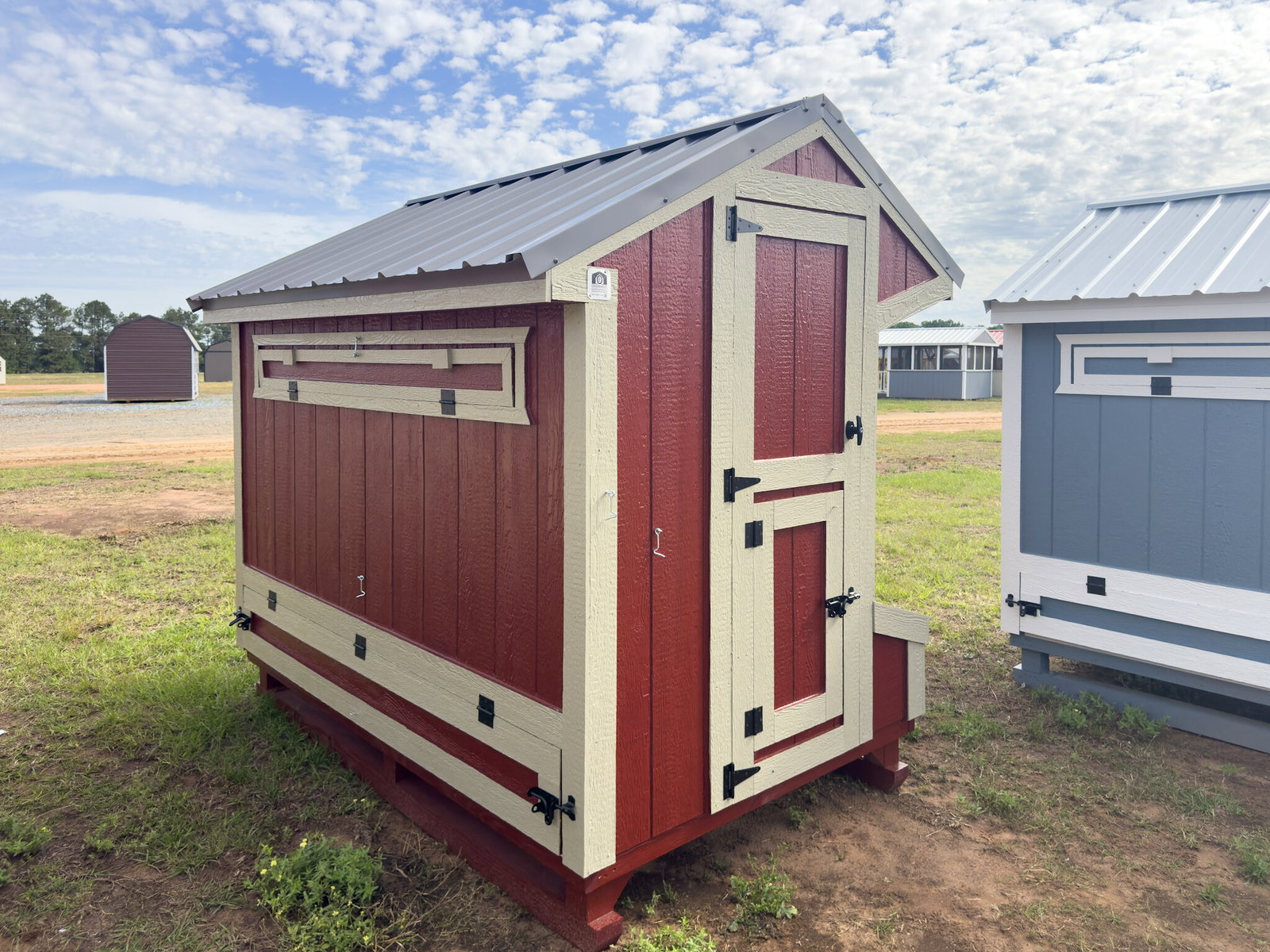 5x8 Cottage Style Chicken Coop serial CSCC-9461-0508-030326