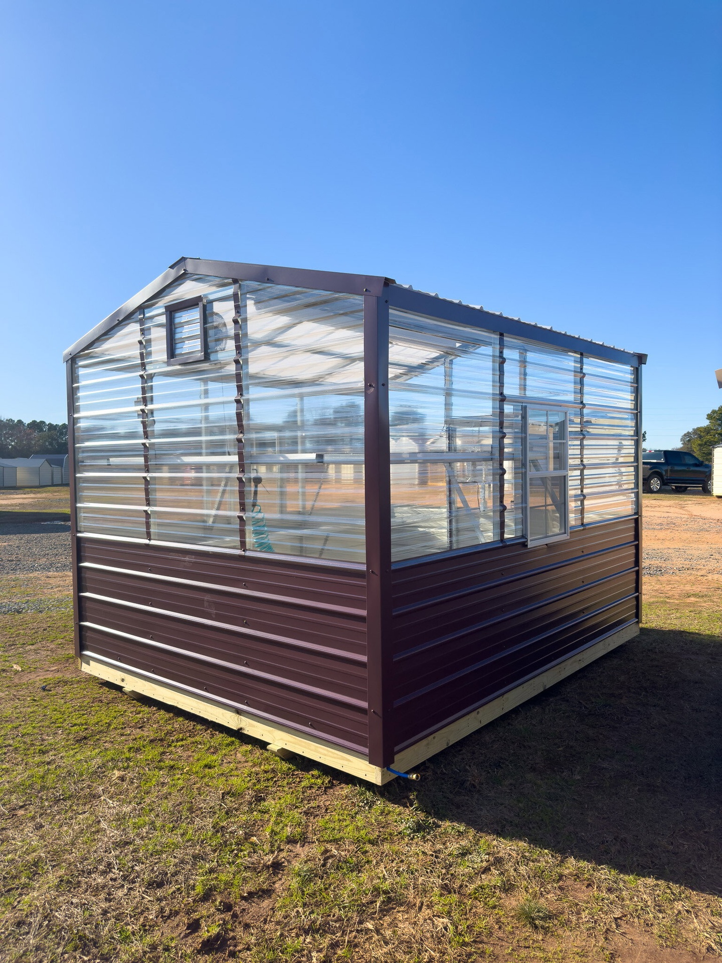 10x12 Greenhouse Deluxe serial DSGR-7542-1012-031123