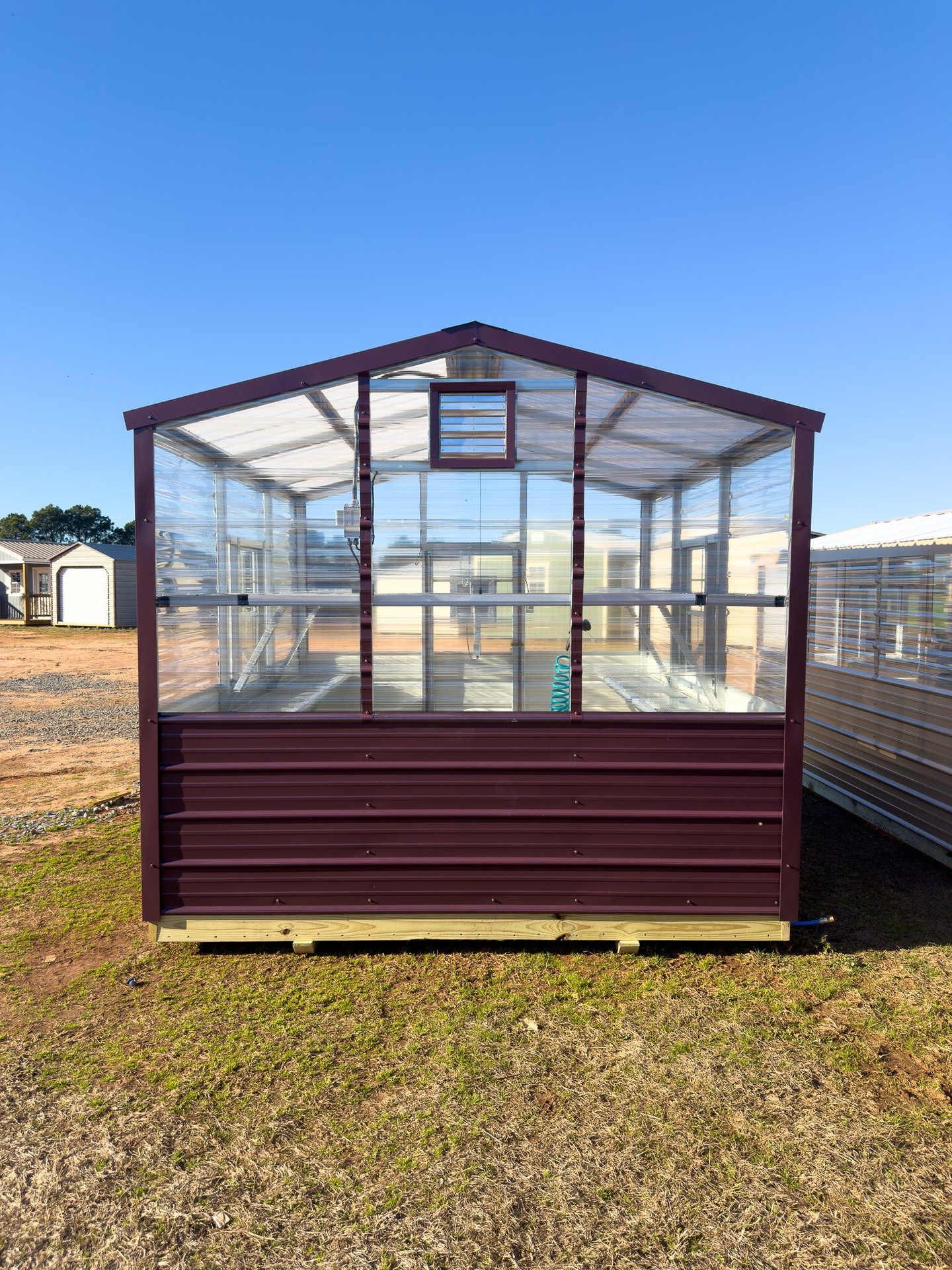 10x12 Greenhouse Deluxe serial DSGR-7542-1012-031123