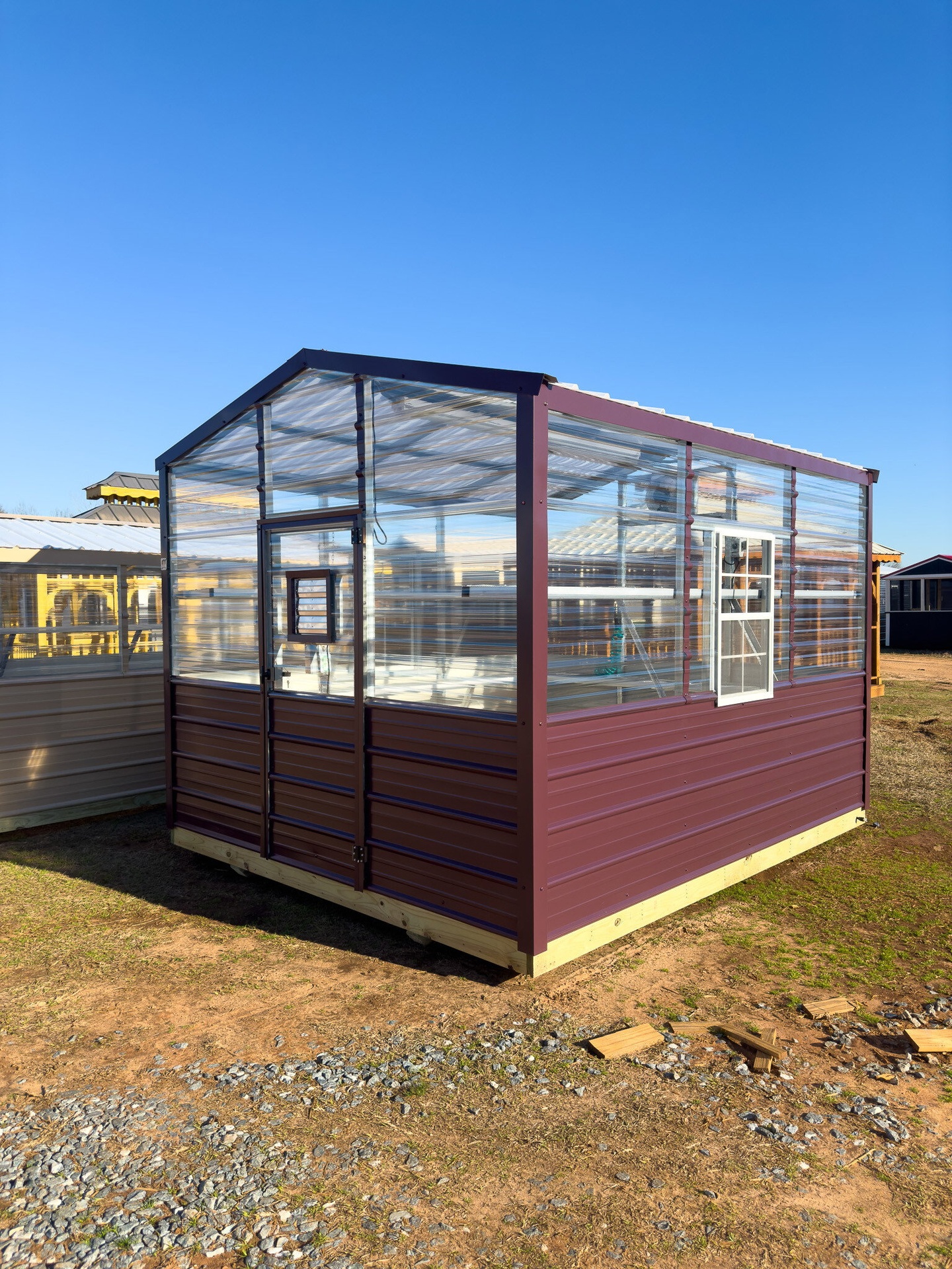 10x12 Greenhouse Deluxe serial DSGR-7542-1012-031123