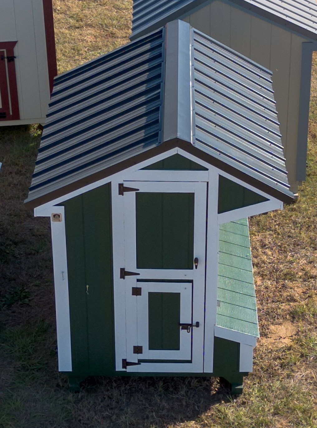 5x8 Cottage Style Chicken Coop serial CSCC-9155-0508-080925