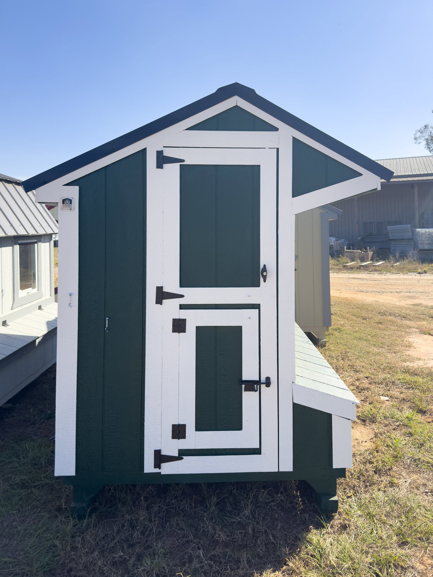 5x8 Cottage Style Chicken Coop serial CSCC-9155-0508-080925