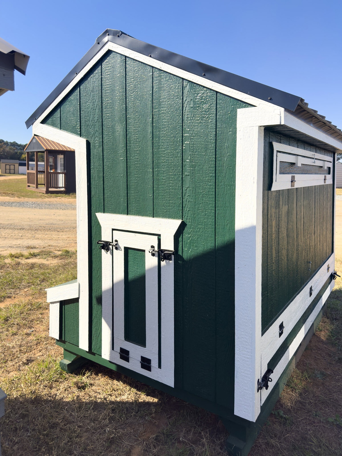 5x8 Cottage Style Chicken Coop serial CSCC-9155-0508-080925