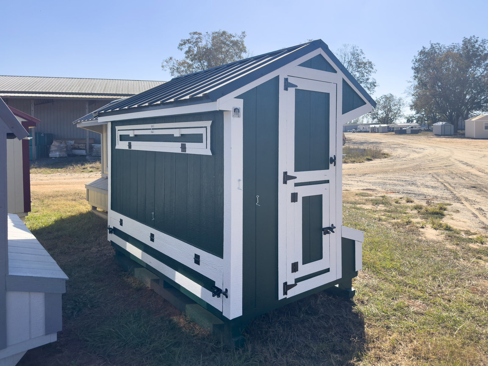 5x8 Cottage Style Chicken Coop serial CSCC-9155-0508-080925