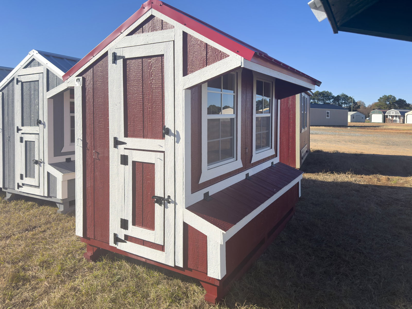5x8 Cottage Style Chicken Coop serial CSCC-9285-0508-041125