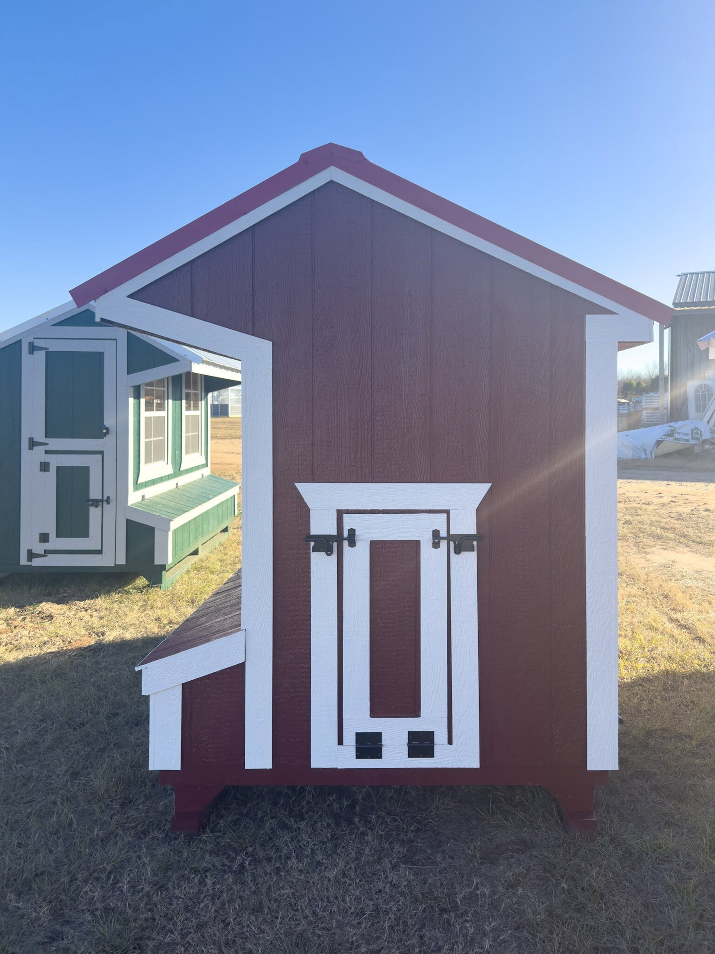 5x8 Cottage Style Chicken Coop serial CSCC-9285-0508-041125